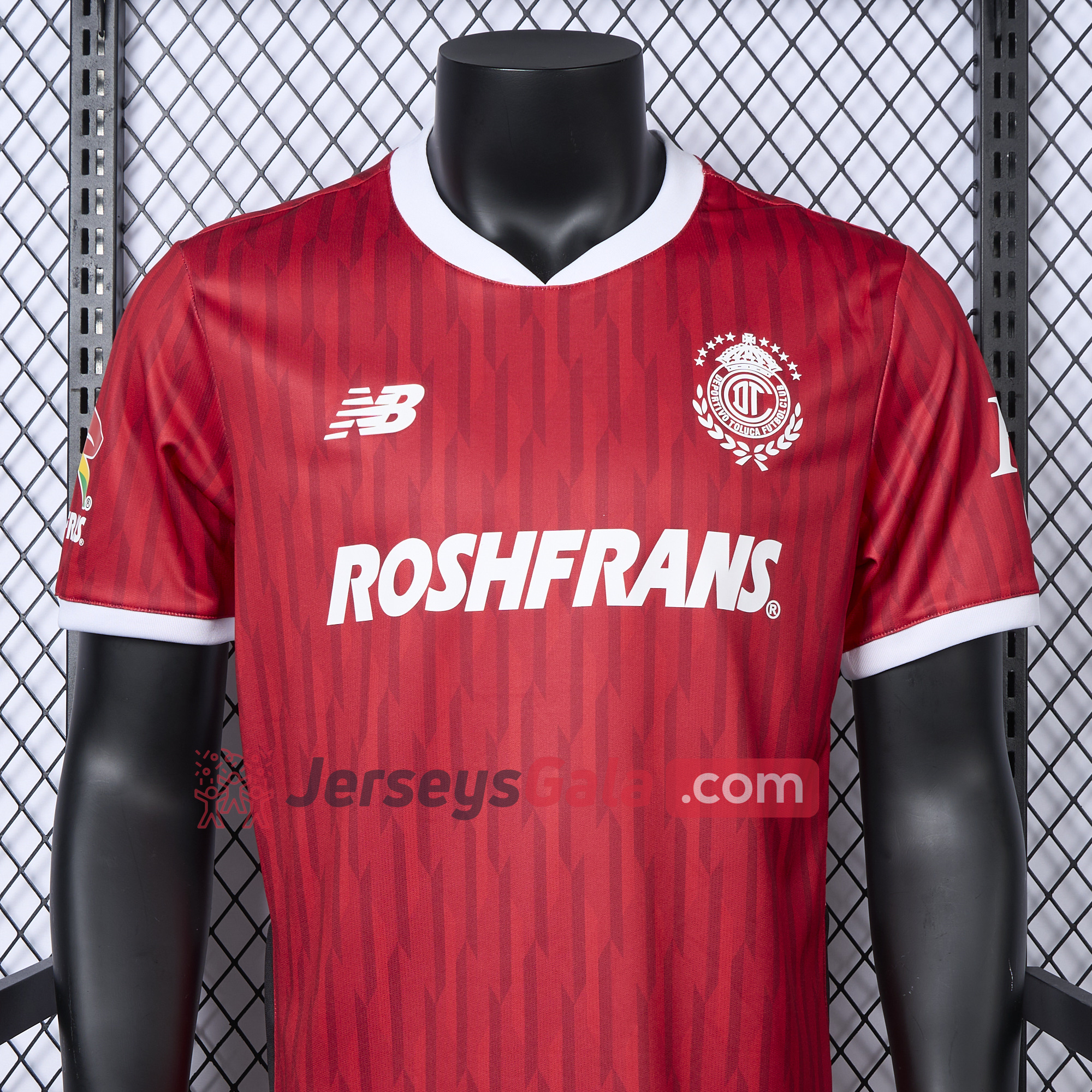 Toluca 24-25 Home Jersey - Player Version - UnitedFutballJersey