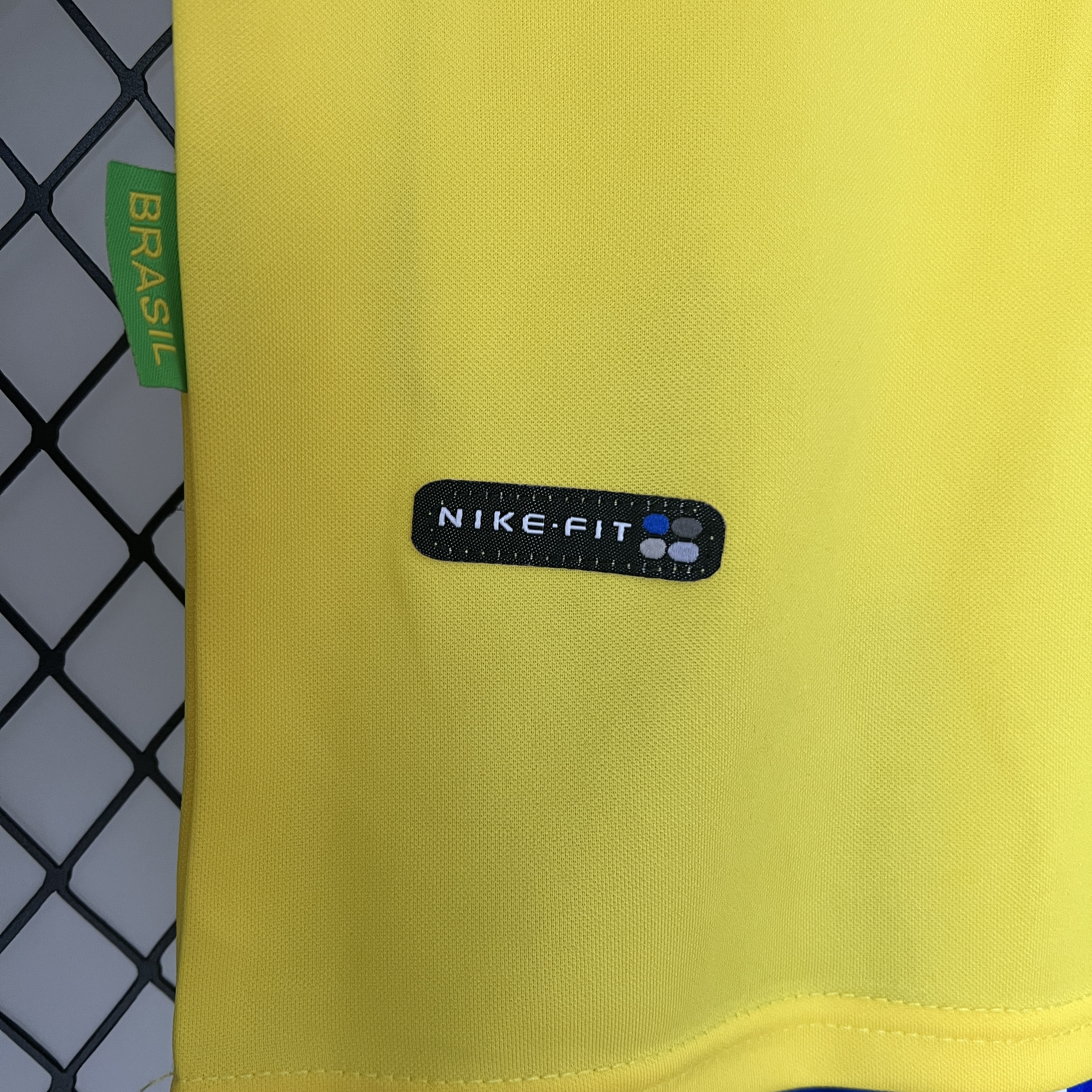 Retro Brazil 1998 Home Stadium Kids Kit - UnitedFutballJersey