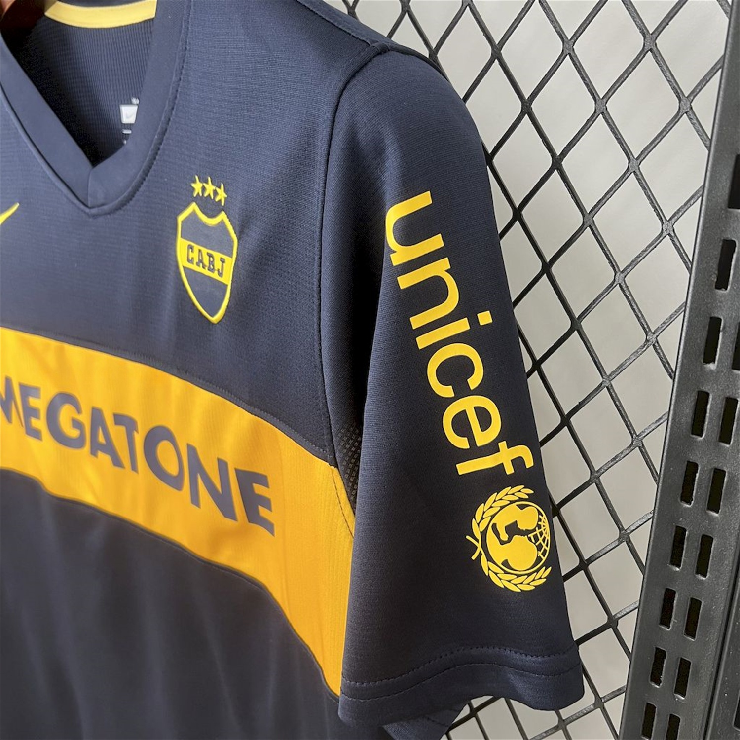 Retro Boca Juniors 2007-08 Home Jersey - UnitedFutballJersey