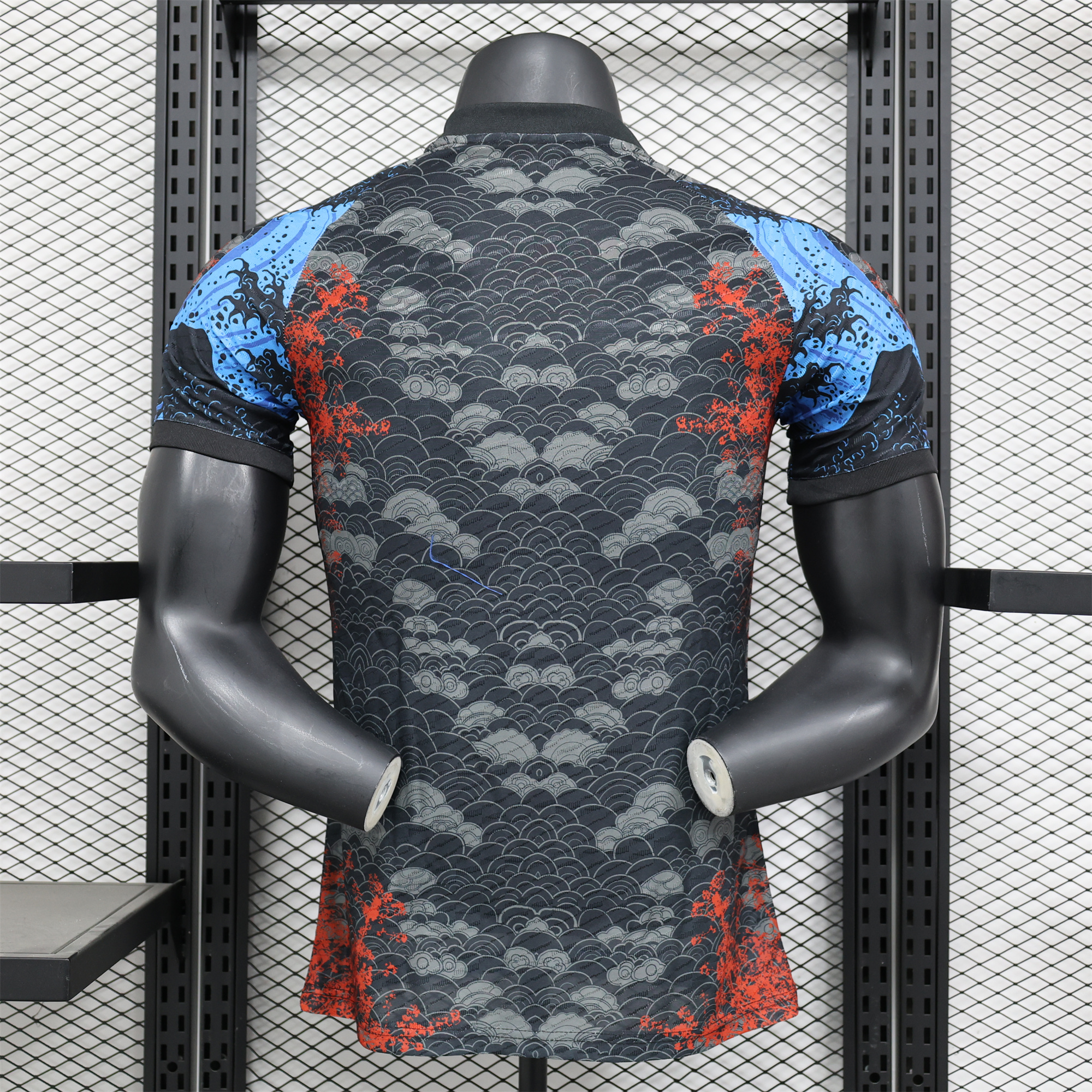Japan 2024 Fuji Mountain Special Edition Black Jersey - Player Version - UnitedFutballJersey