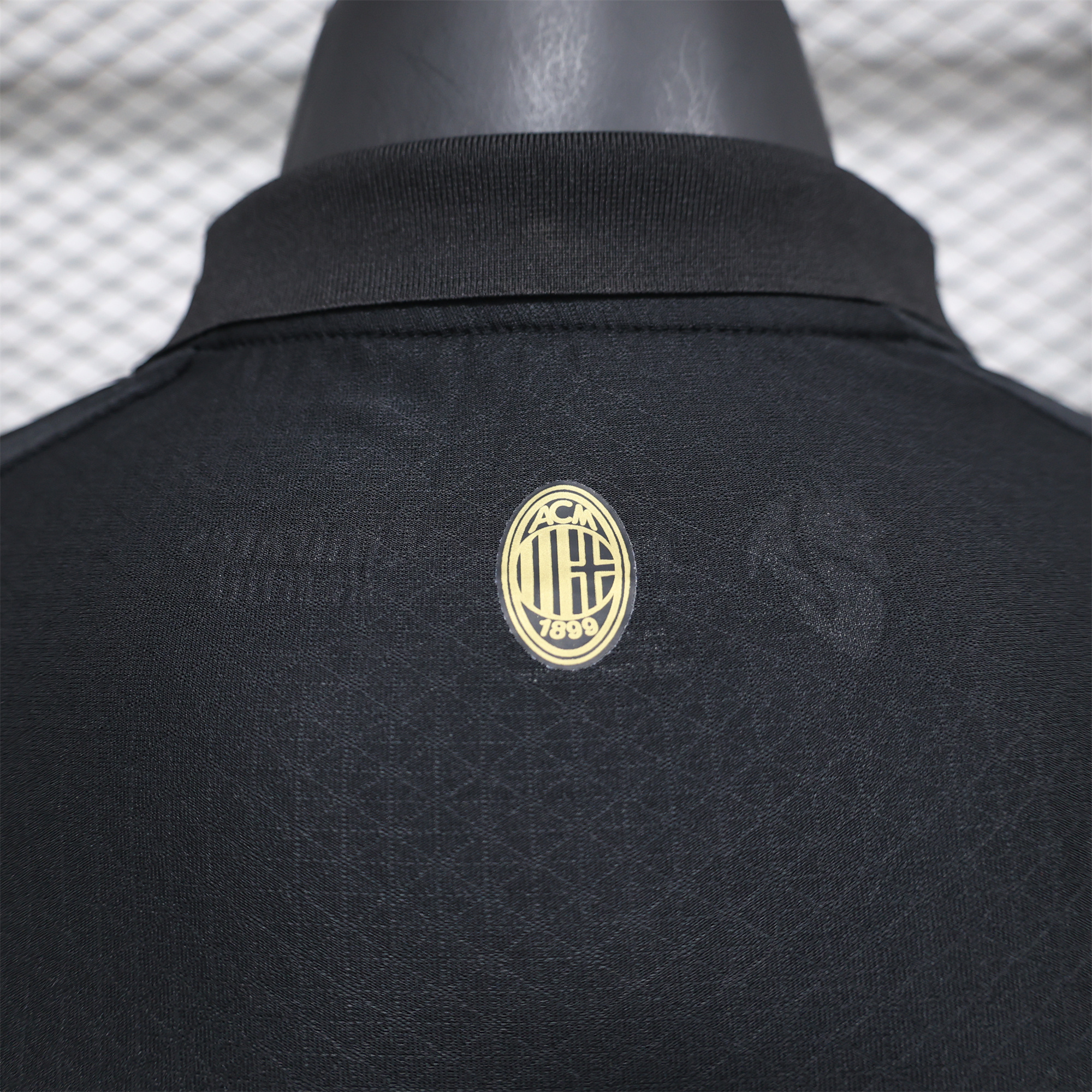 AC Milan 24-25 125th Anniversary Long Sleeves Black GK Jersey - Player Version - UnitedFutballJersey