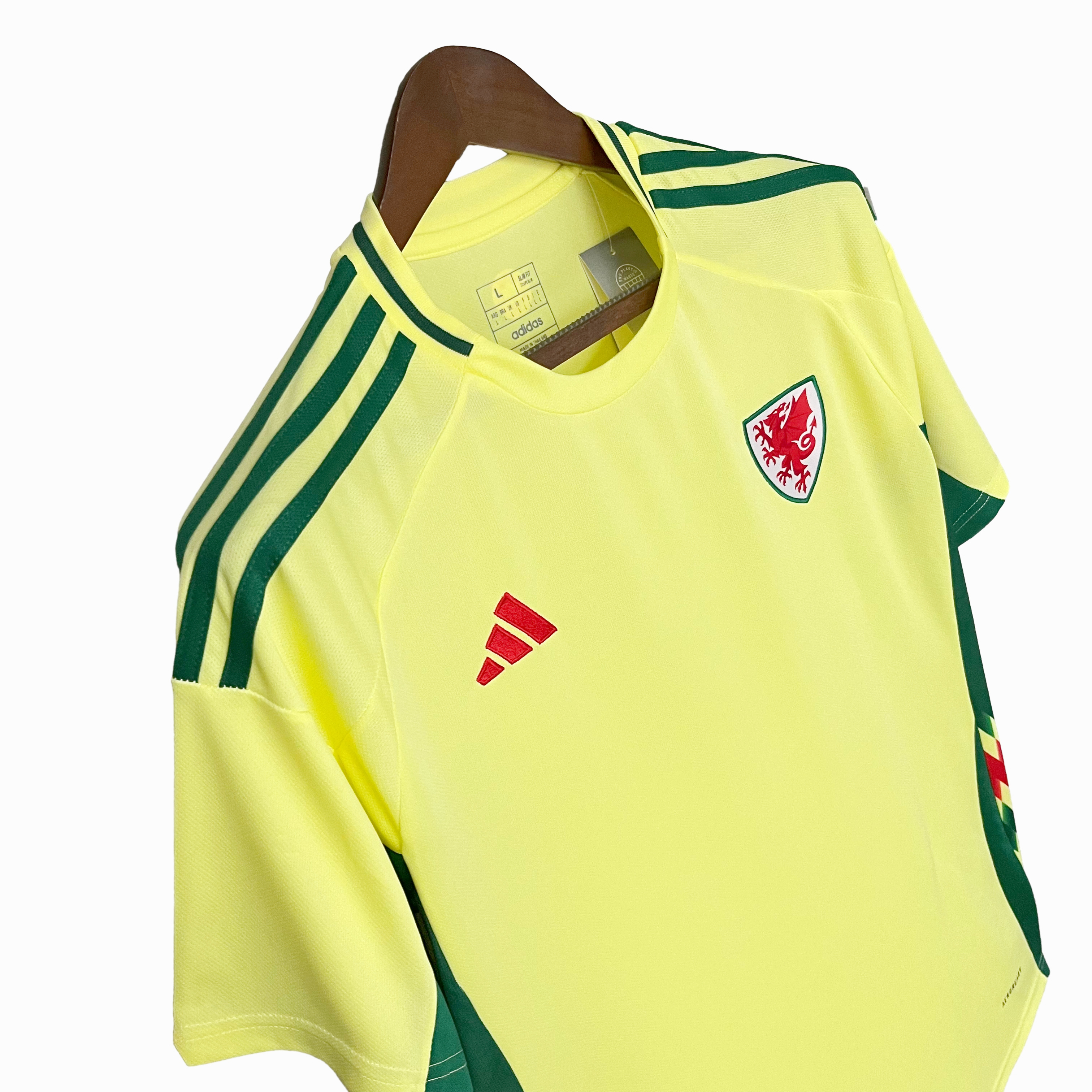 Wales 2024 Away Stadium Jersey - Fans Version - UnitedFutballJersey