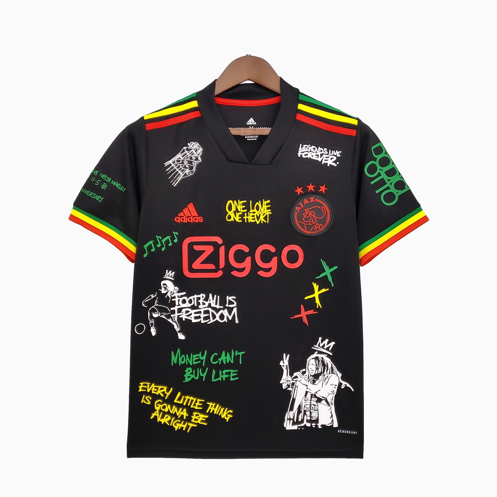Retro Ajax x B-O-B Marly 21-22 Special Edition Jersey - UnitedFutballJersey