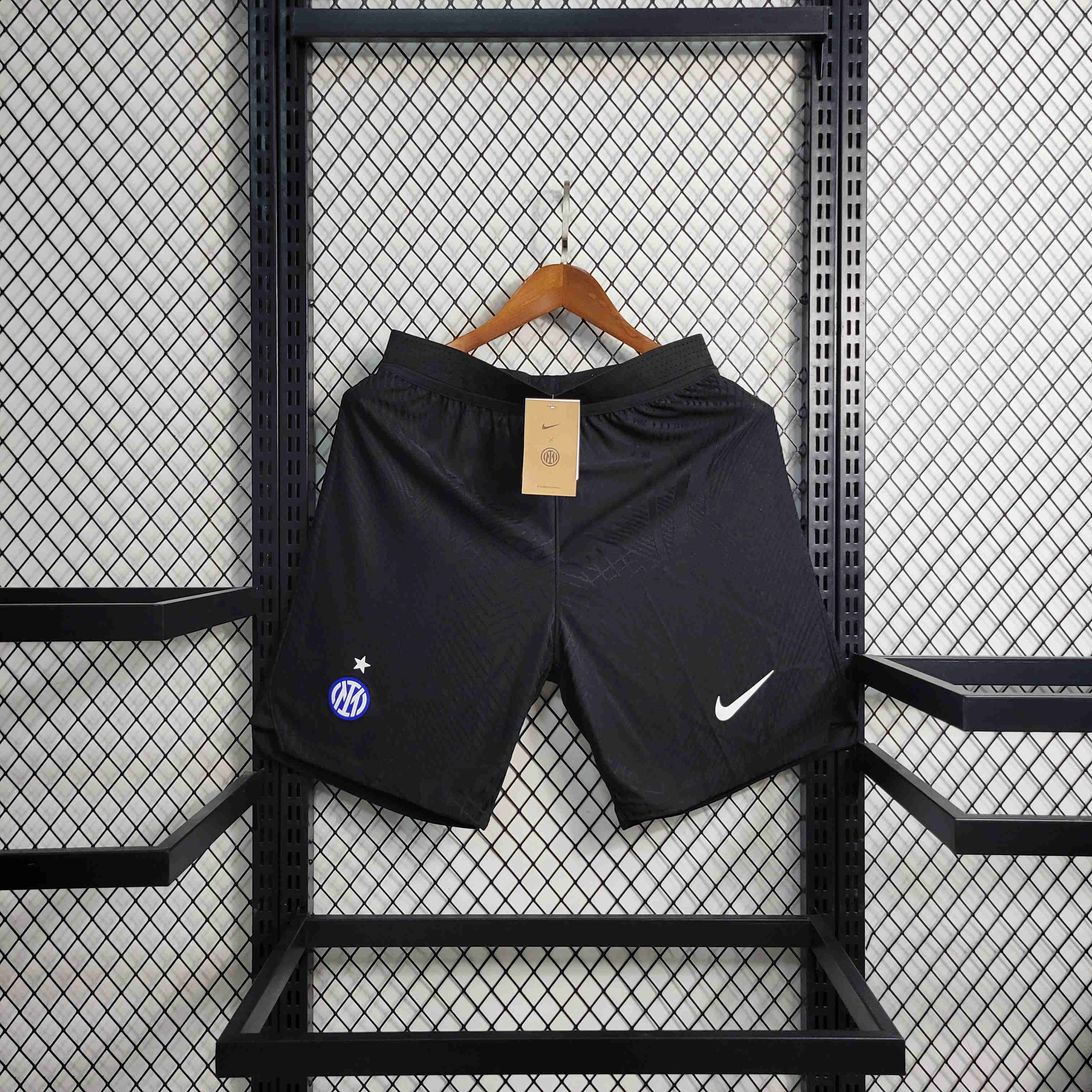 Inter Milan 23-24 Black Shorts - Player Version - UnitedFutballJersey