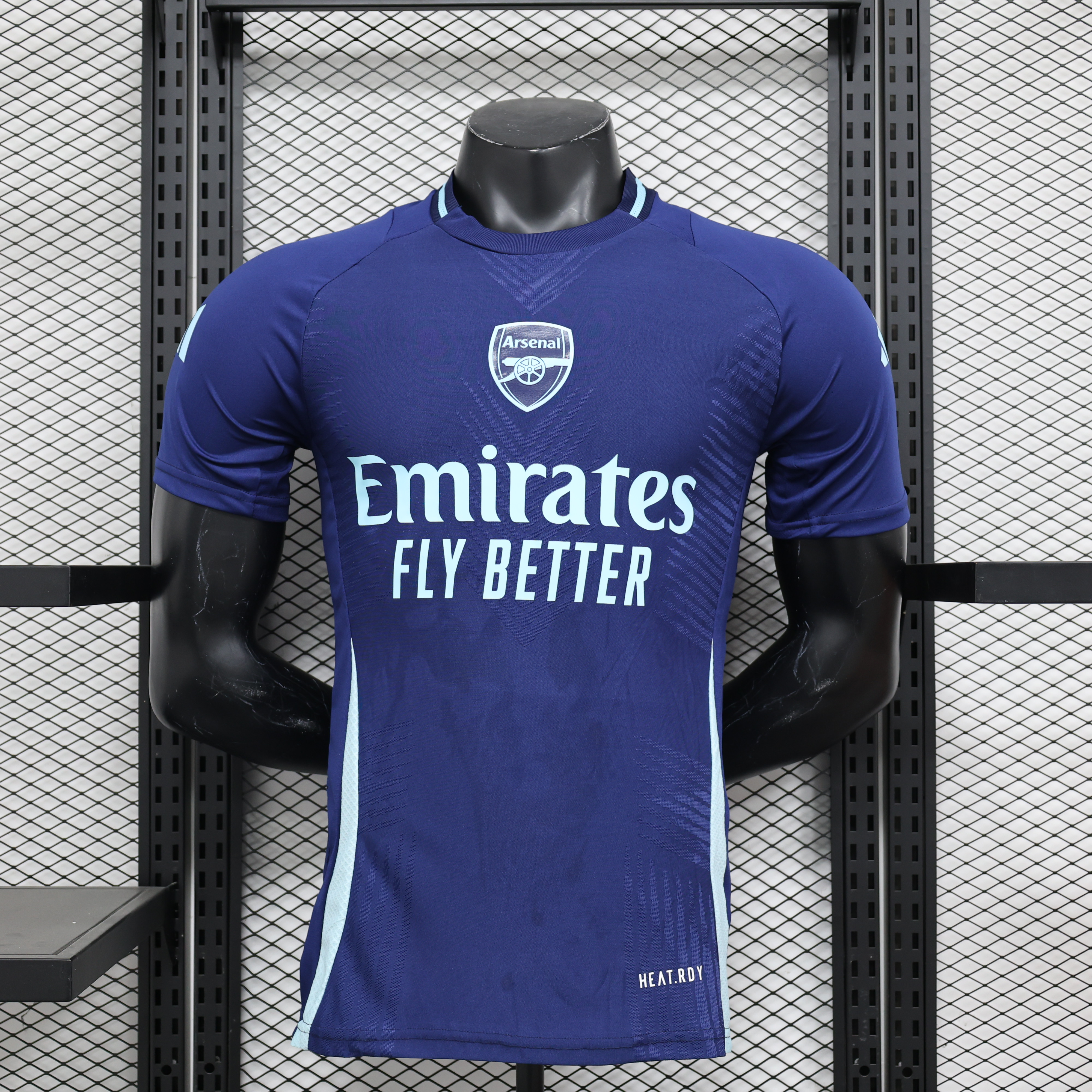 Arsenal 24-25 Blue Pre-match Training Jersey - Player Version - UnitedFutballJersey