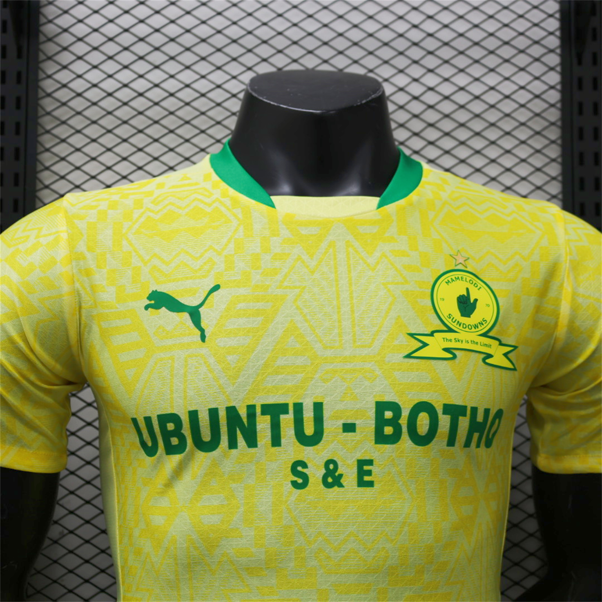 Mamelodi Sundowns 24-25 Home Stadium Jersey - Player Version - UnitedFutballJersey
