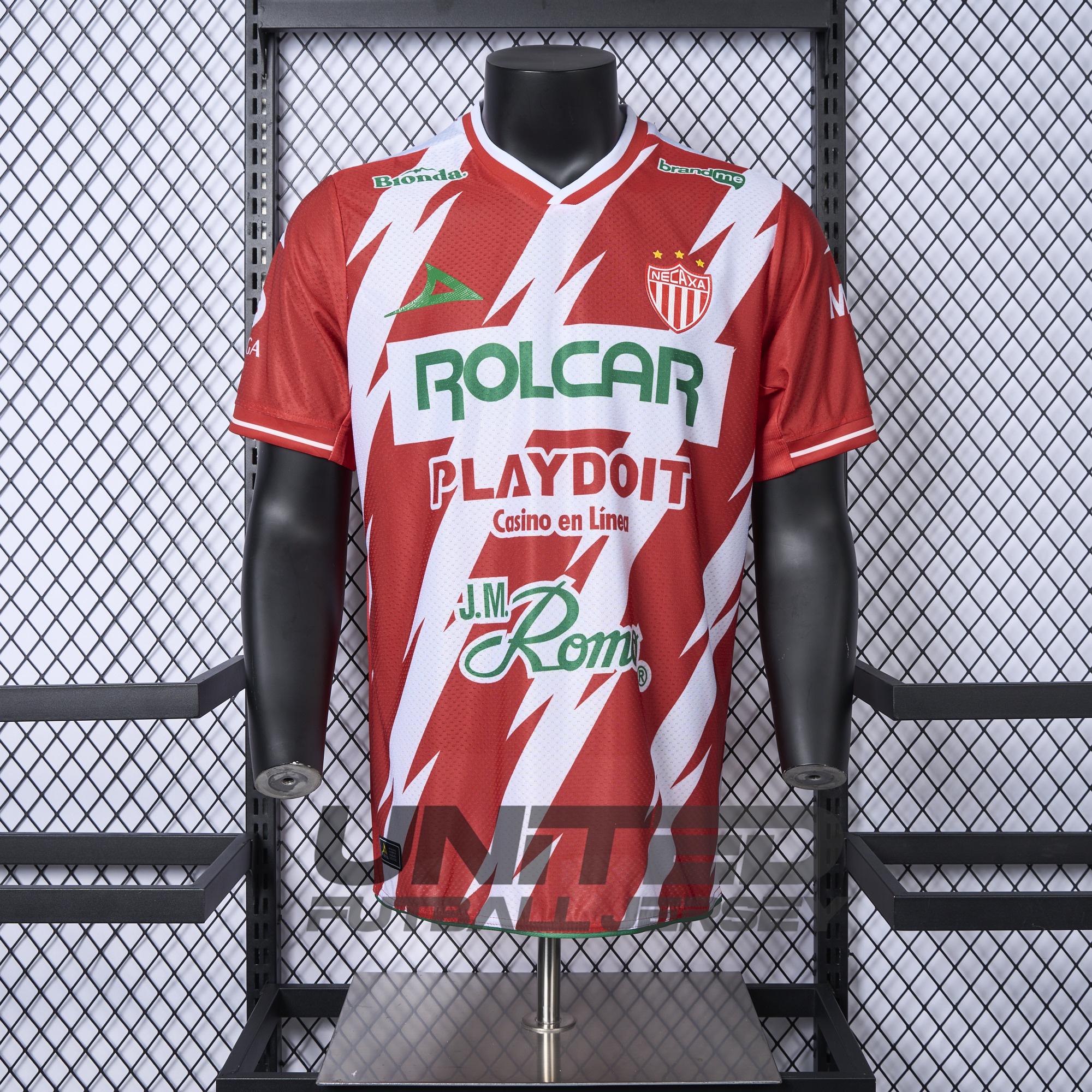 Club Necaxa 24-25 Home Jersey - Player Version - UnitedFutballJersey