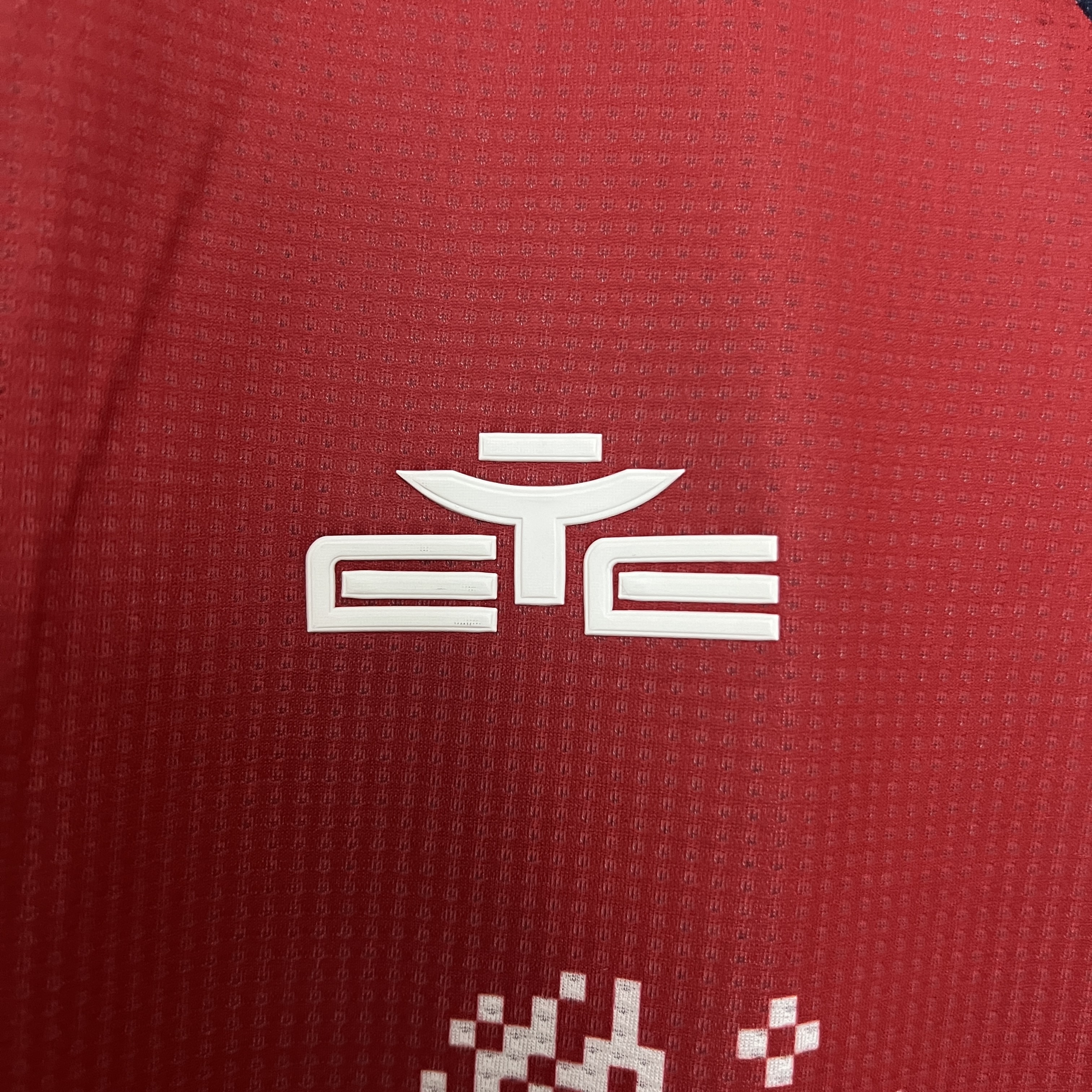 Cagliari Calcio 24-25 Home Jersey - Fans Version - UnitedFutballJersey