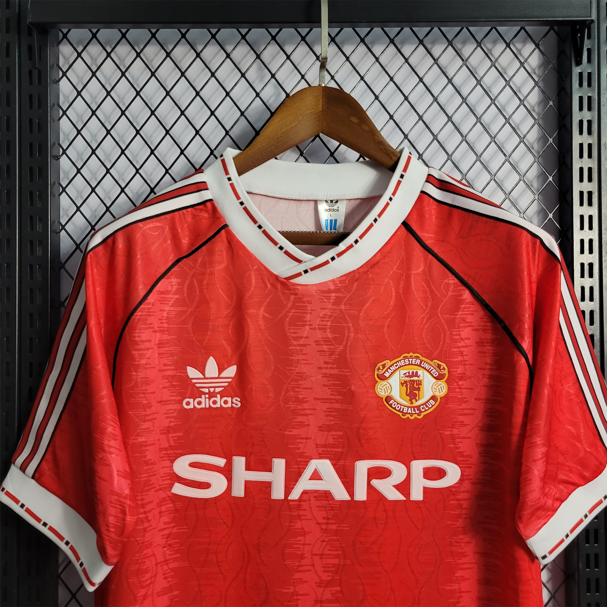 Manchester United Retro 90-92 Home Stadium Jersey - UnitedFutballJersey