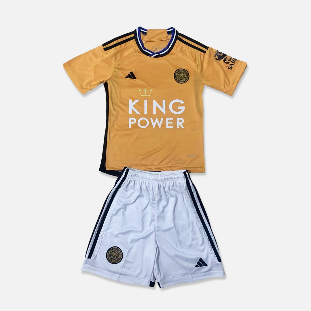Leicester City 23-24 Third Kids Kit - UnitedFutballJersey