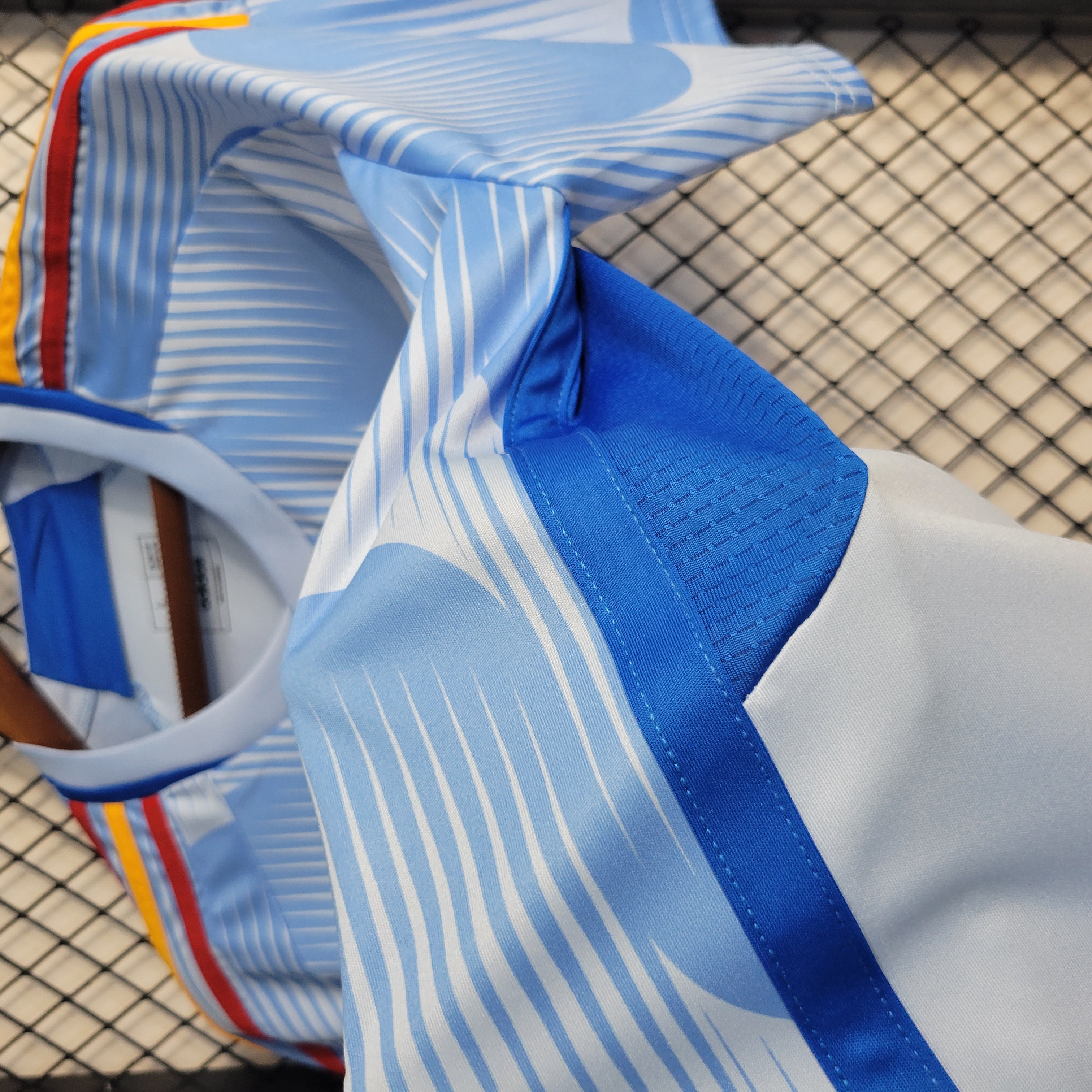 Spain 2022-23 Away Stadium Jersey - Fans Version - UnitedFutballJersey
