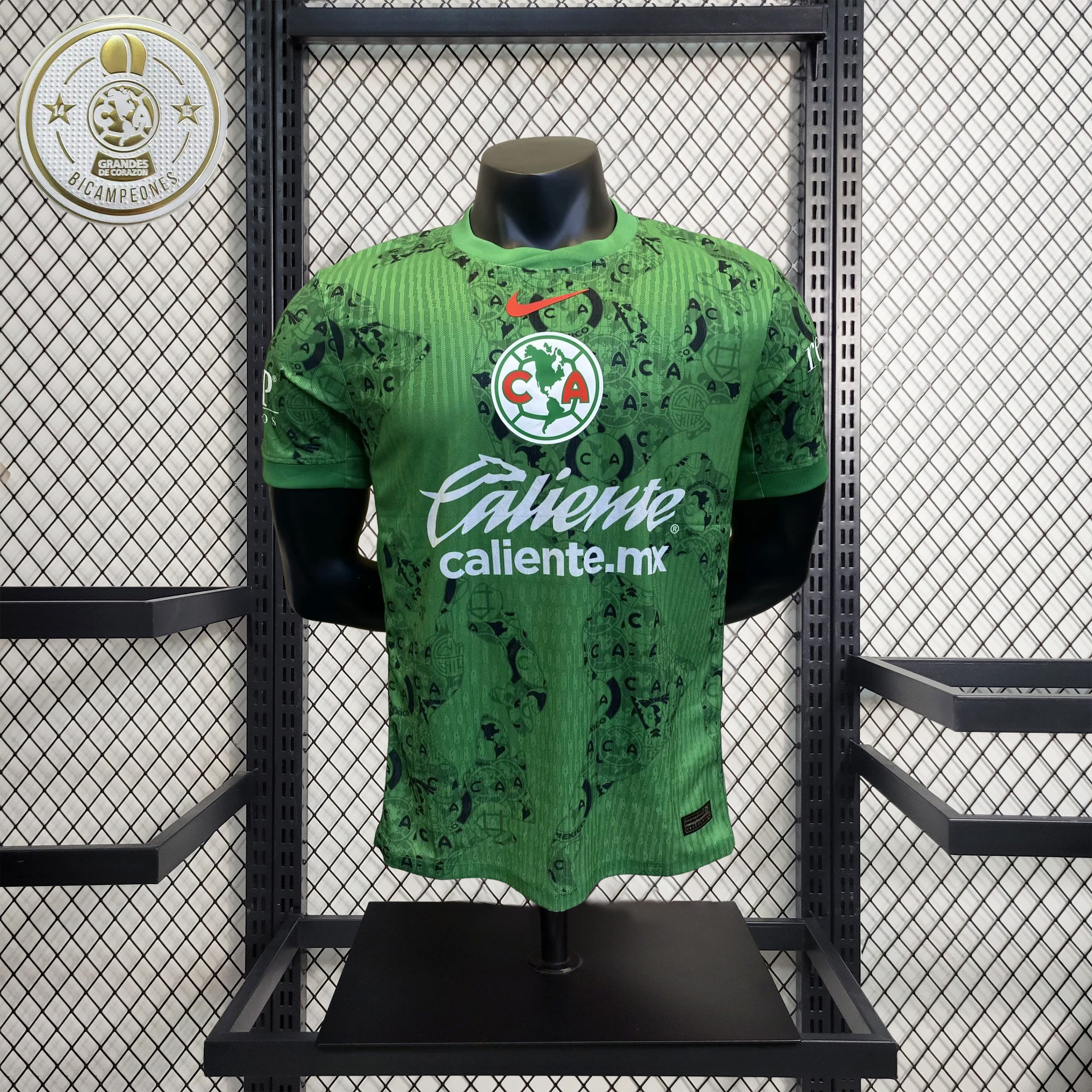Club América 24-25 Green Goalkeeper Jersey - Player Version - UnitedFutballJersey