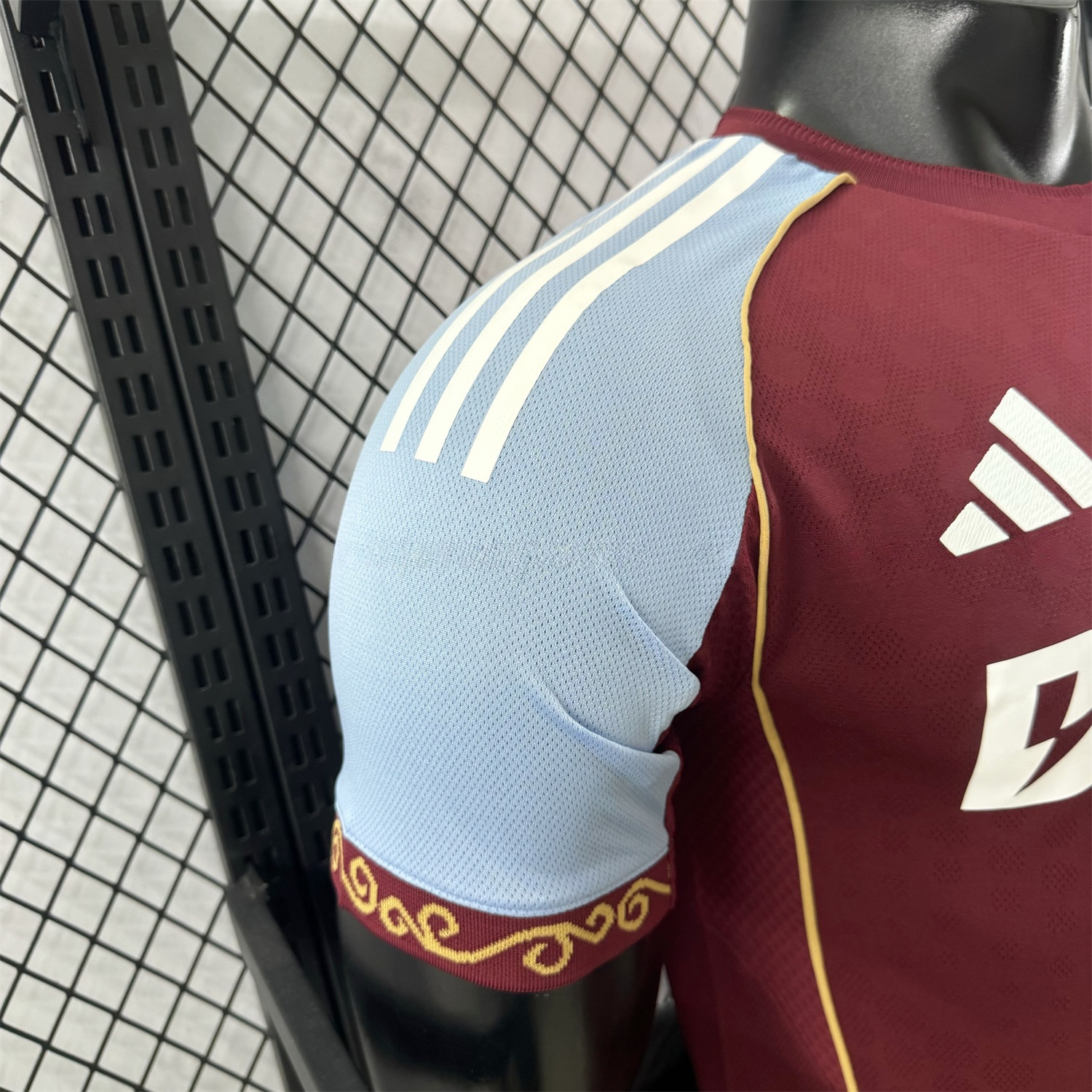 Aston Villa 25-26 Home Jersey - Player Version - UnitedFutballJersey