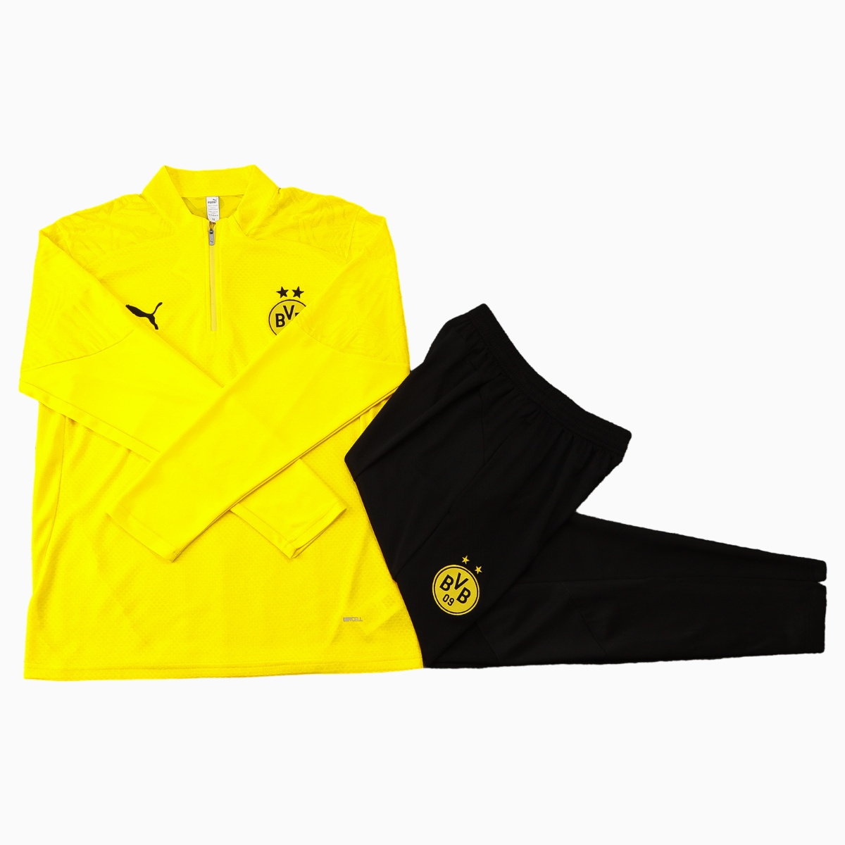Dortmund 24-25 Long Sleeve Training Set - Player Version - Yellow - UnitedFutballJersey