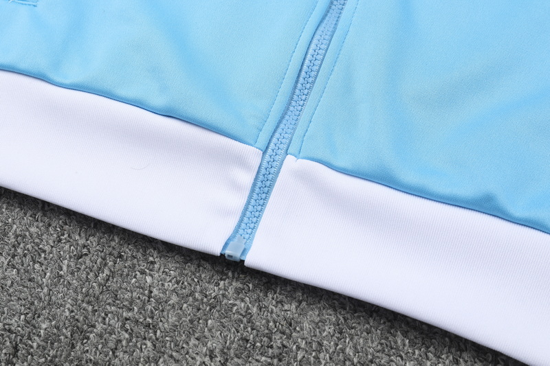 Manchester City 23-24 Jacket Training Tracksuit - Sky Blue - UnitedFutballJersey