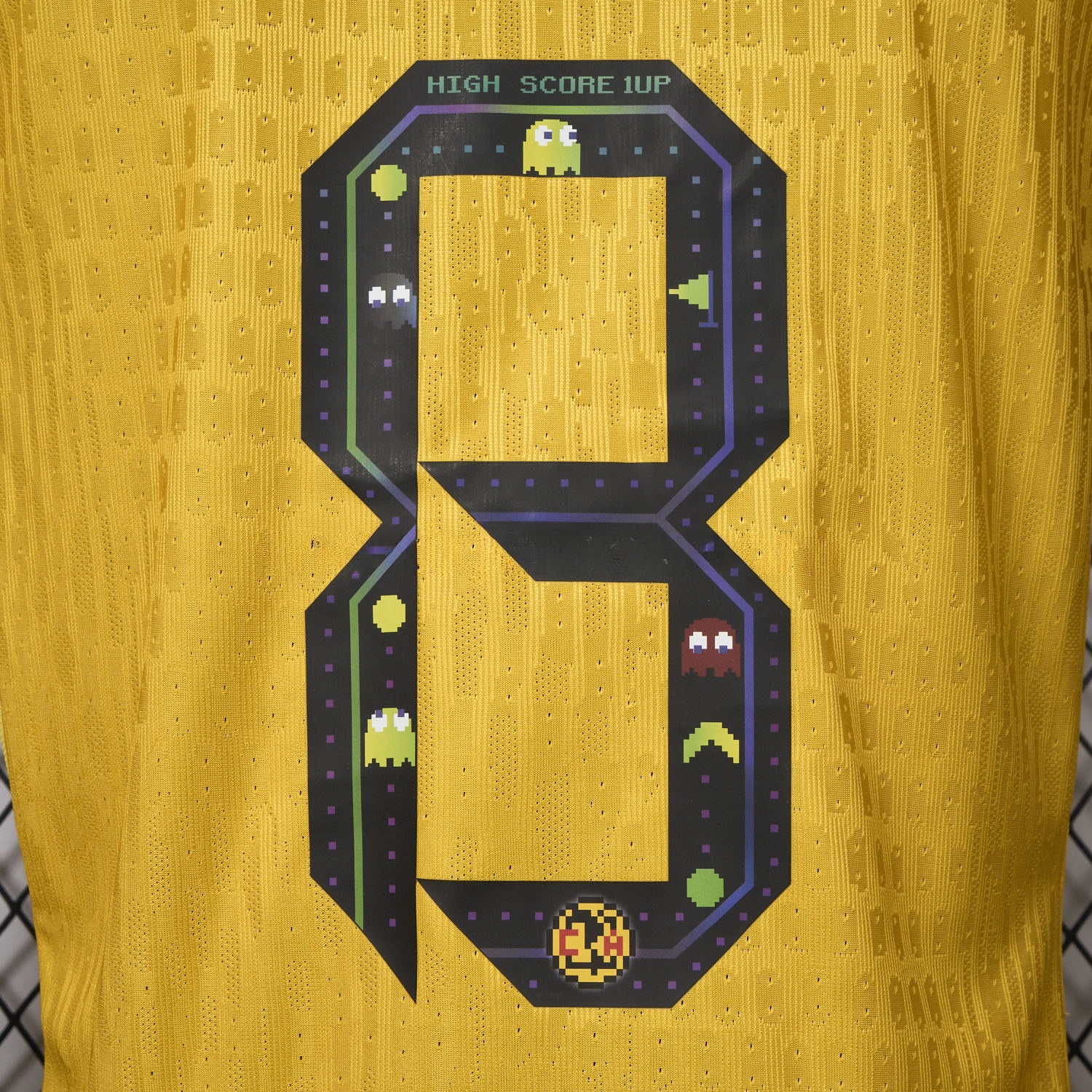 【Pac-Man Version】Club América 24-25 Home Jersey - Player Version - UnitedFutballJersey
