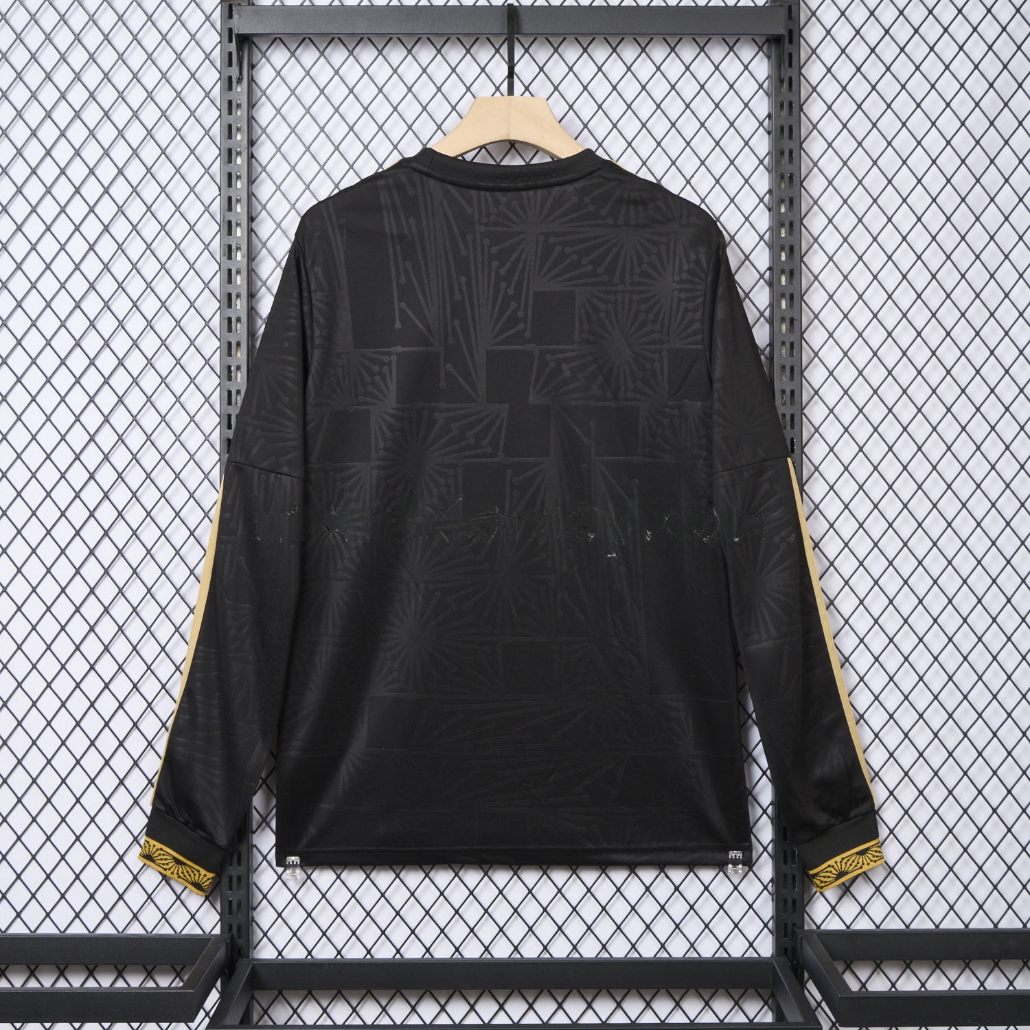 Mexico 2025 Gold Cup Black Long Sleeves Jersey - Fans Version - UnitedFutballJersey