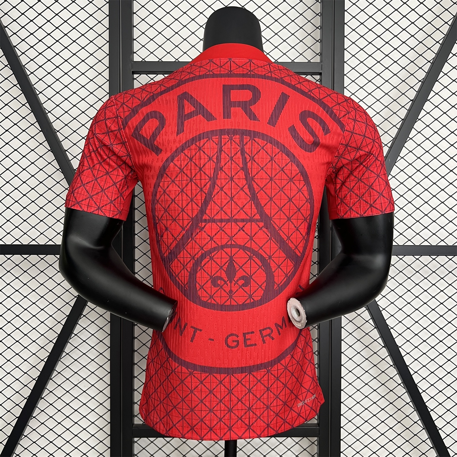 Paris Saint-Germain PSG 25-26 Red Pre-Match Training Jersey - Player Version - UnitedFutballJersey