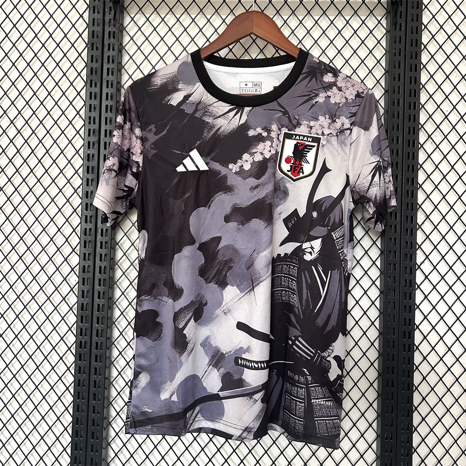 Japan 25-26 Black Samurai Under The Cherry Tree Special Jersey - Fans Version - UnitedFutballJersey