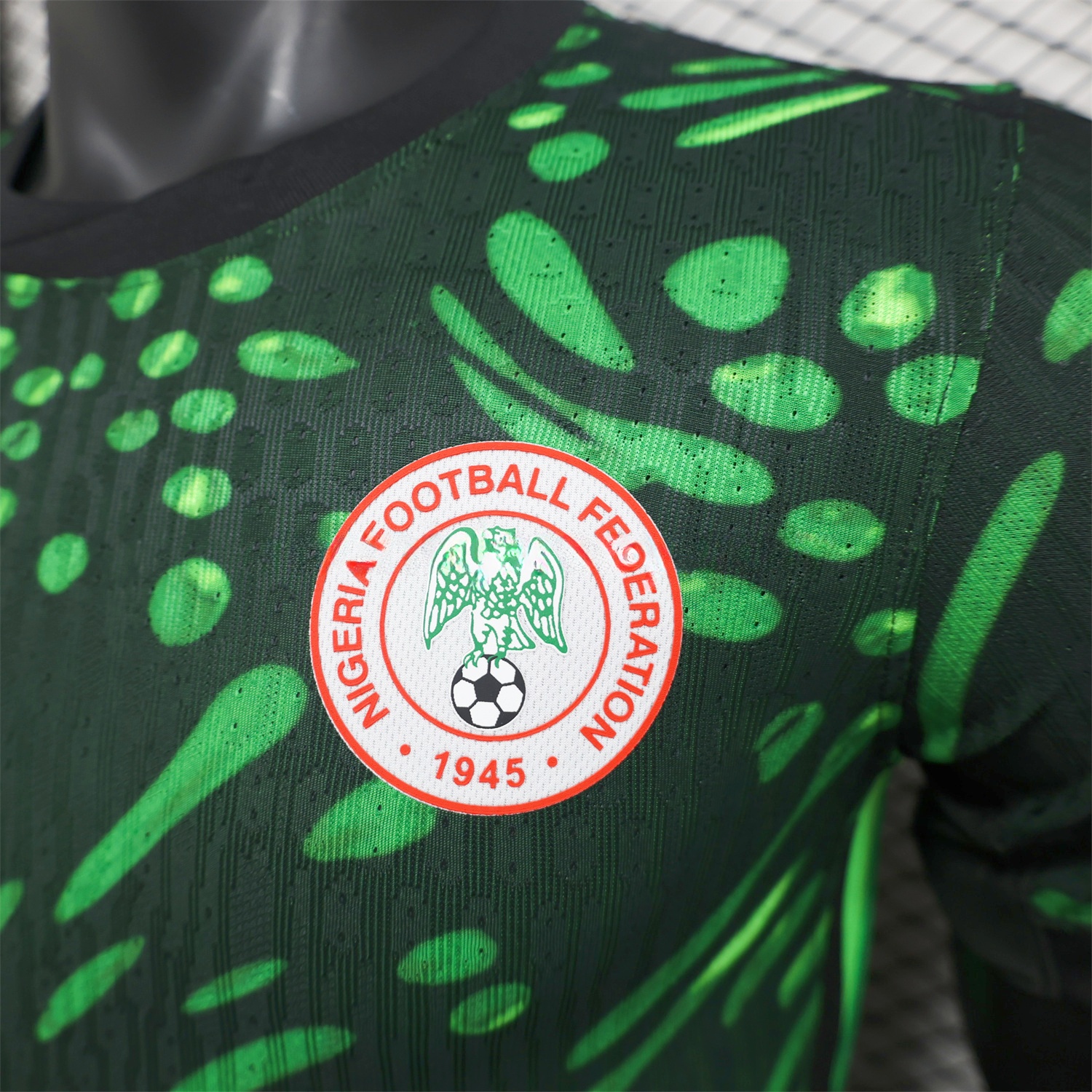 Nigeria 24-25 Away Green Jersey - Player Version - UnitedFutballJersey
