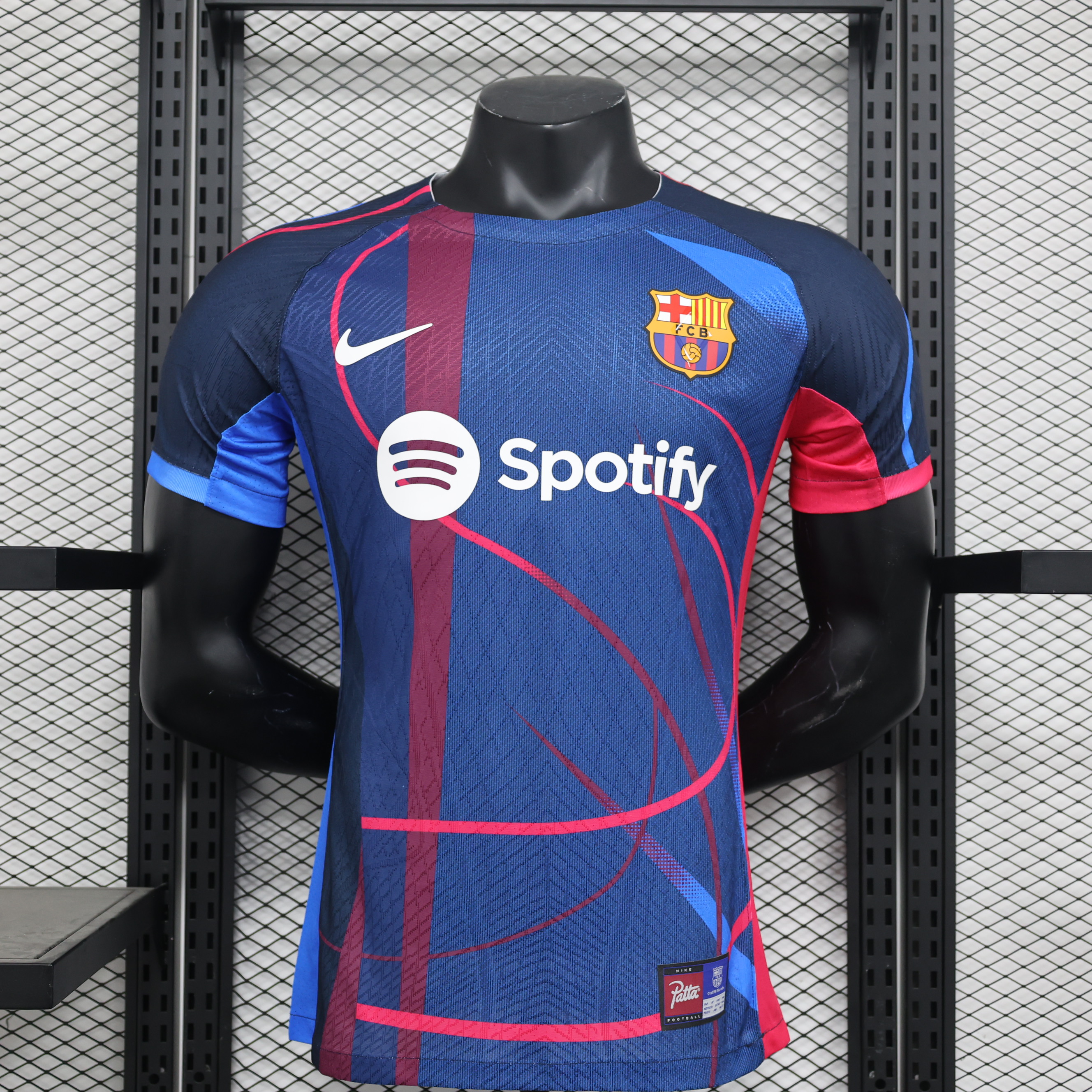 B.A.R.S.A x Patta 23-24 Limited Edition Jersey - Player Version - UnitedFutballJersey