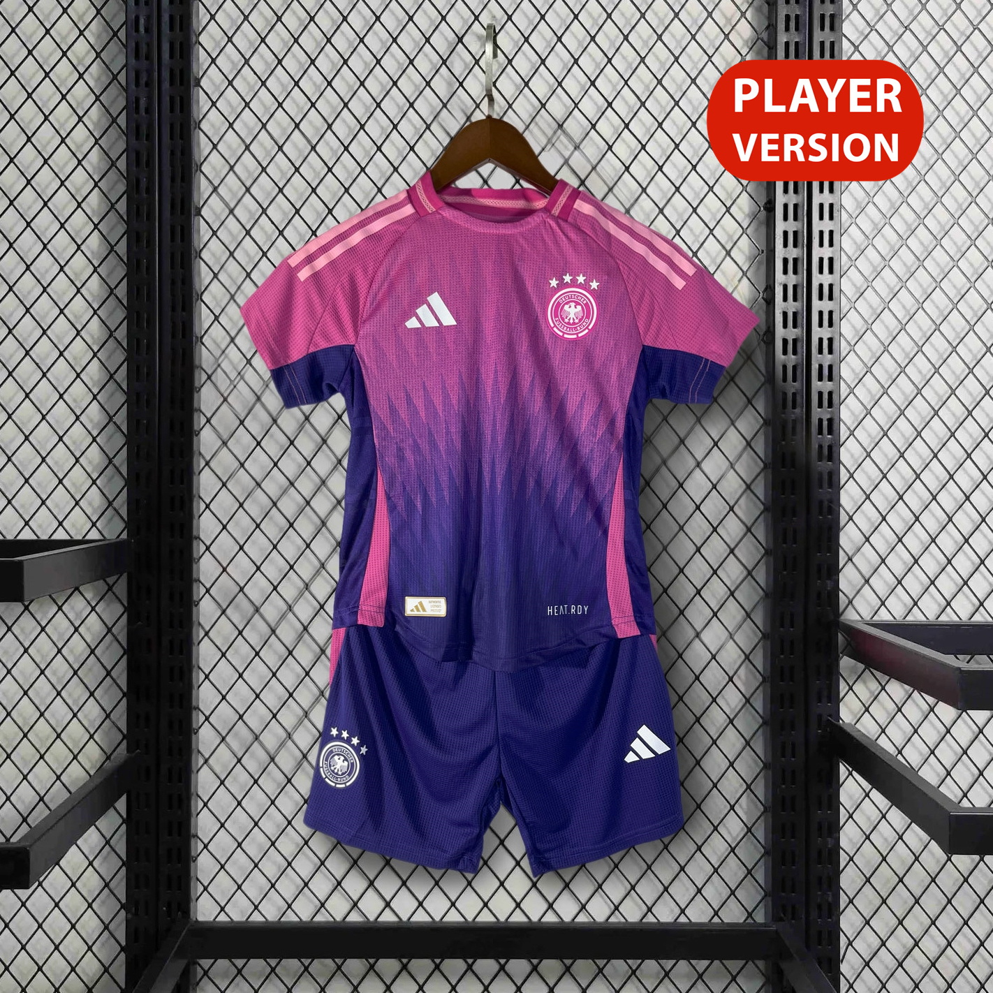 Germany 2024 Away Stadium Kids Kit - Player Version - UnitedFutballJersey
