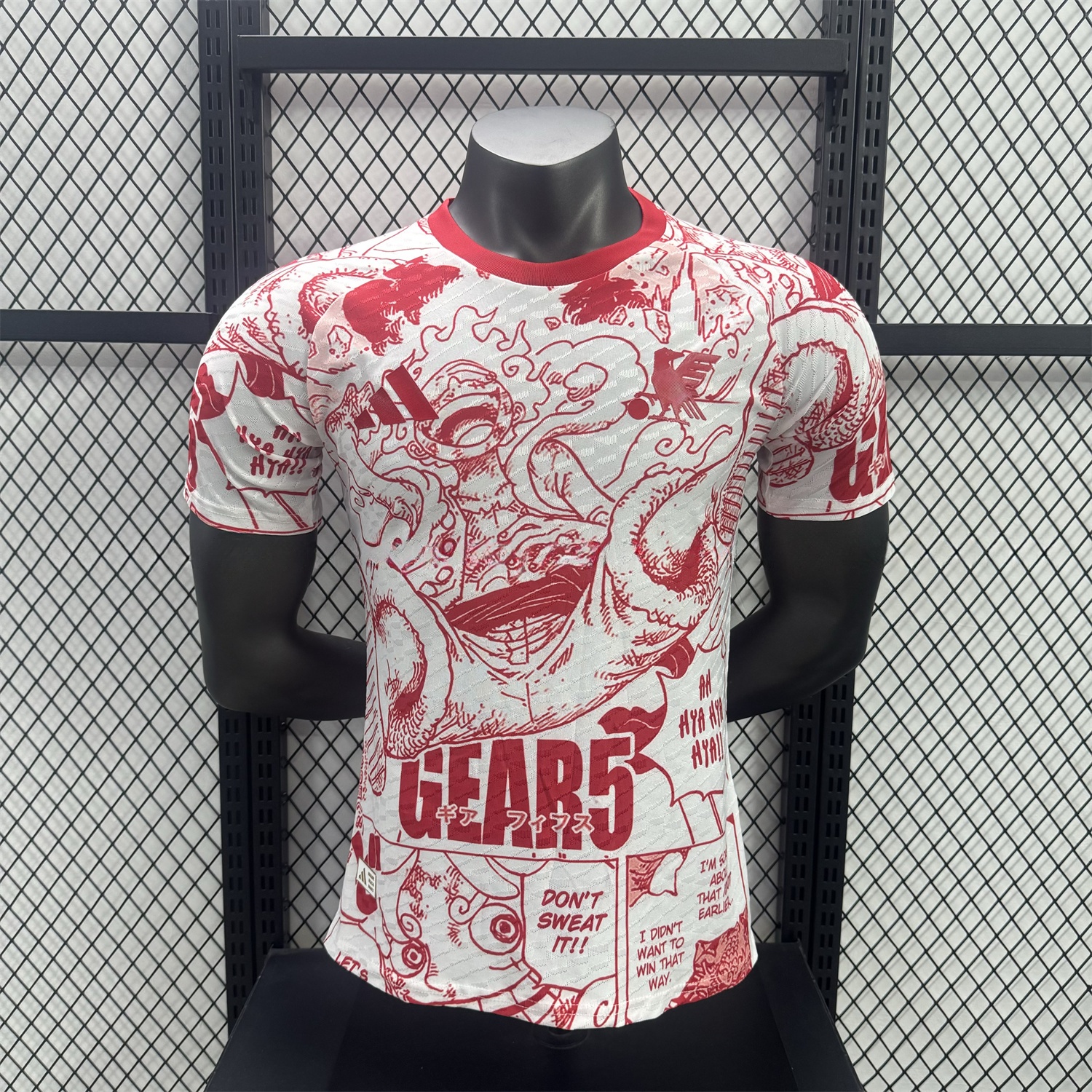 Japan 25-26 Red Line Gear 5 Nika White Special Edition Jersey - Player Version - UnitedFutballJersey