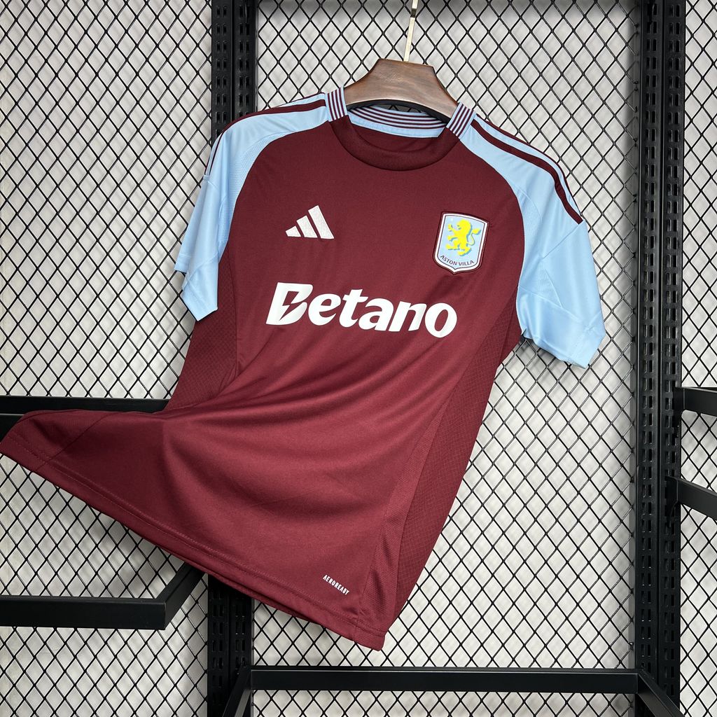 Aston Villa 24-25 Home Stadium Jersey - Fans Version - UnitedFutballJersey