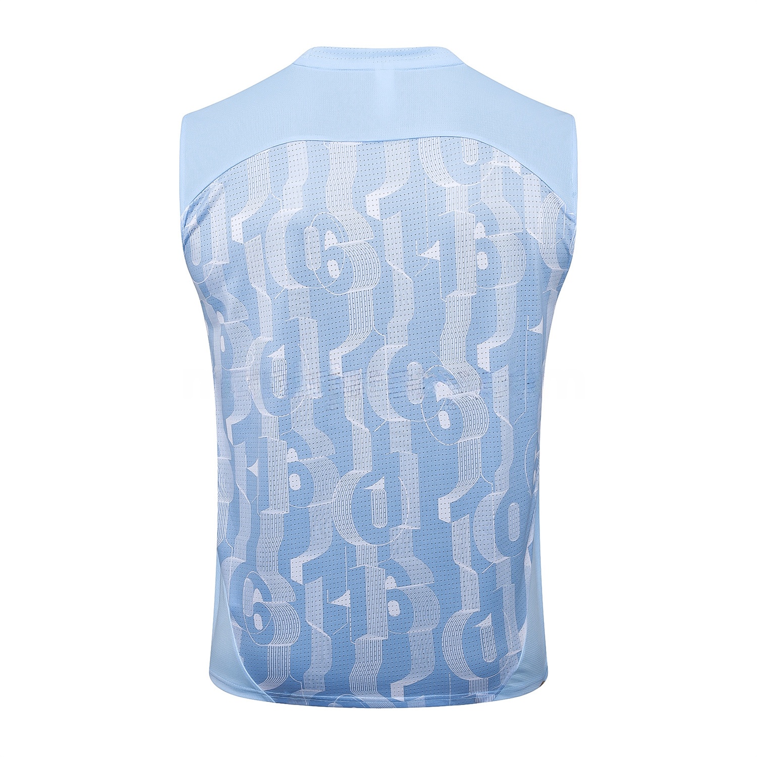 Manchester City 25-26 Vest Training Set - Sky Blue Vest and Deep Blue Shorts - UnitedFutballJersey
