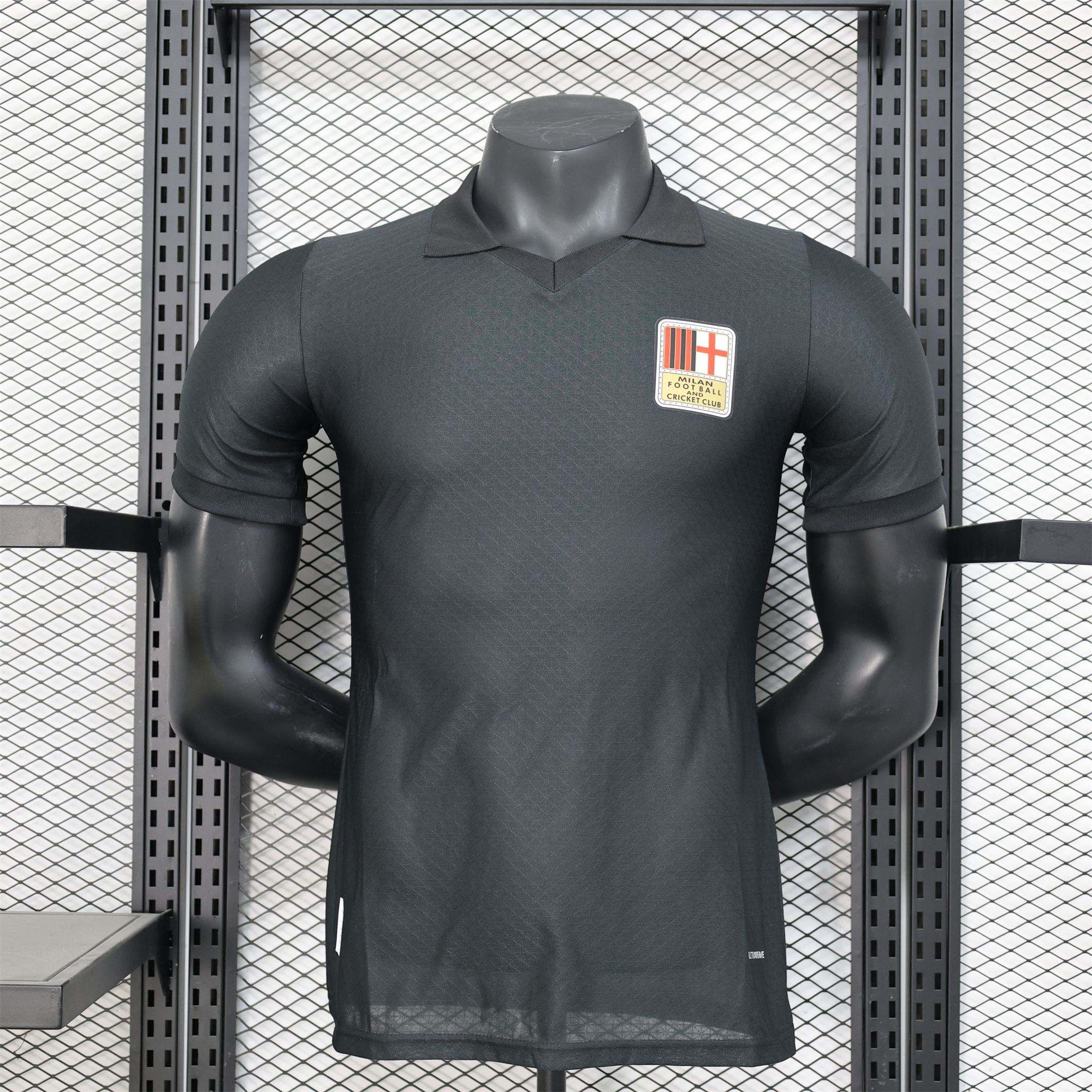 AC Milan 24-25 125th Anniversary Black GK Jersey - Player Version - UnitedFutballJersey