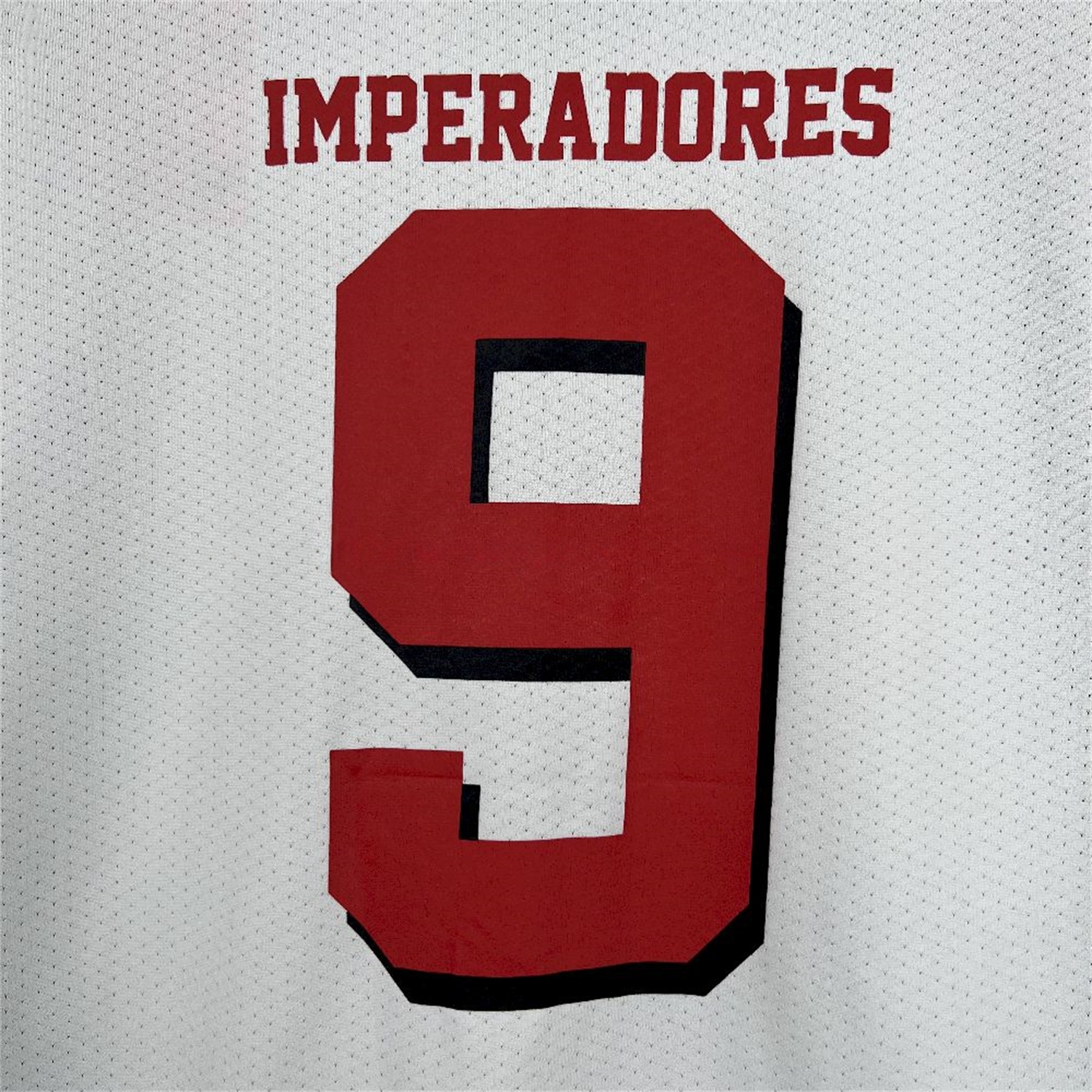 Flamengo 25-26 Imperators No. 9 White Jersey - UnitedFutballJersey
