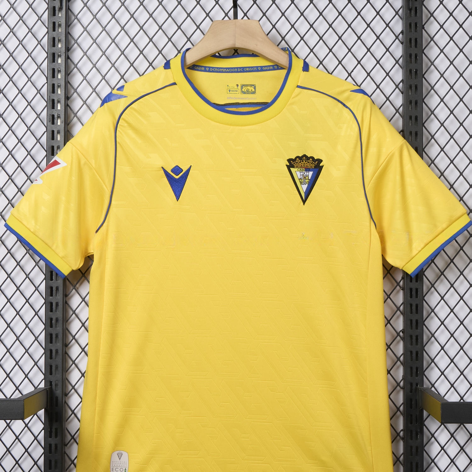 Cádiz Cadiz 25-26 Home Unsponsored Jersey - Fans Version - UnitedFutballJersey