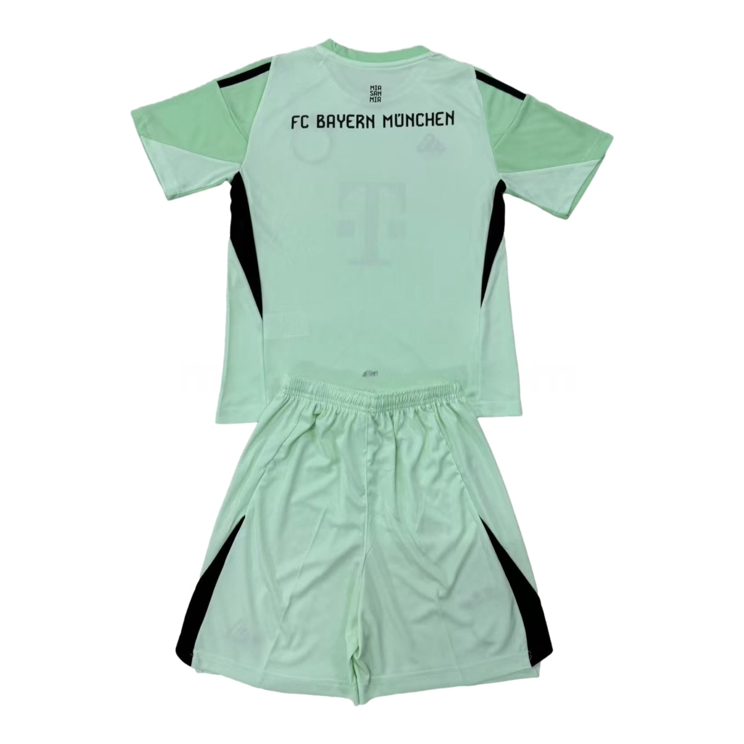Bayern Munich 25-26 Green Goalkeeper Kids Kit - UnitedFutballJersey