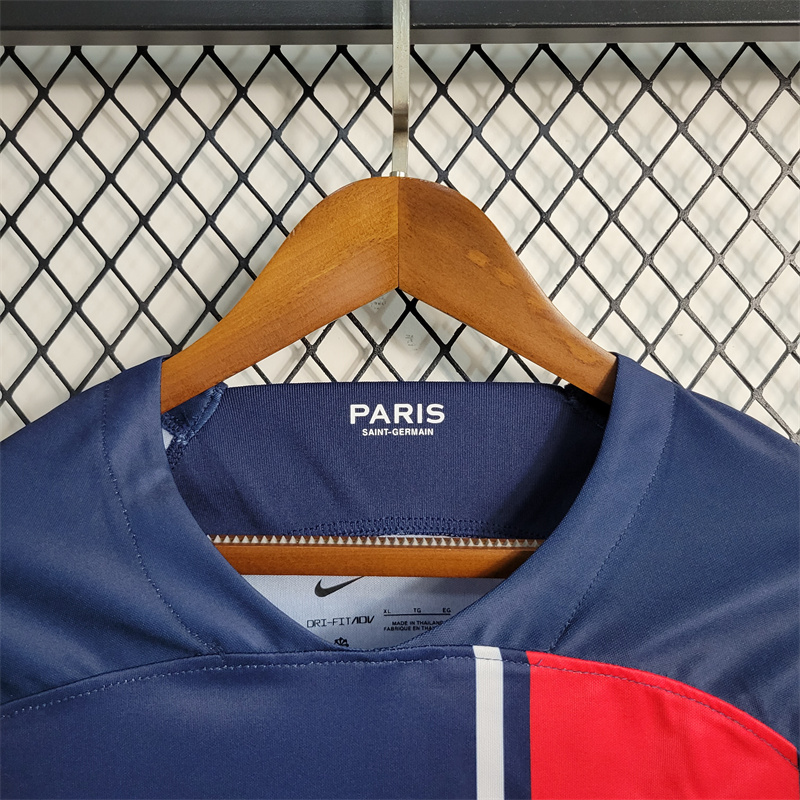 Paris Saint Germain PSG 23-24 Home Long sleeve Jersey - Fans Version - UnitedFutballJersey