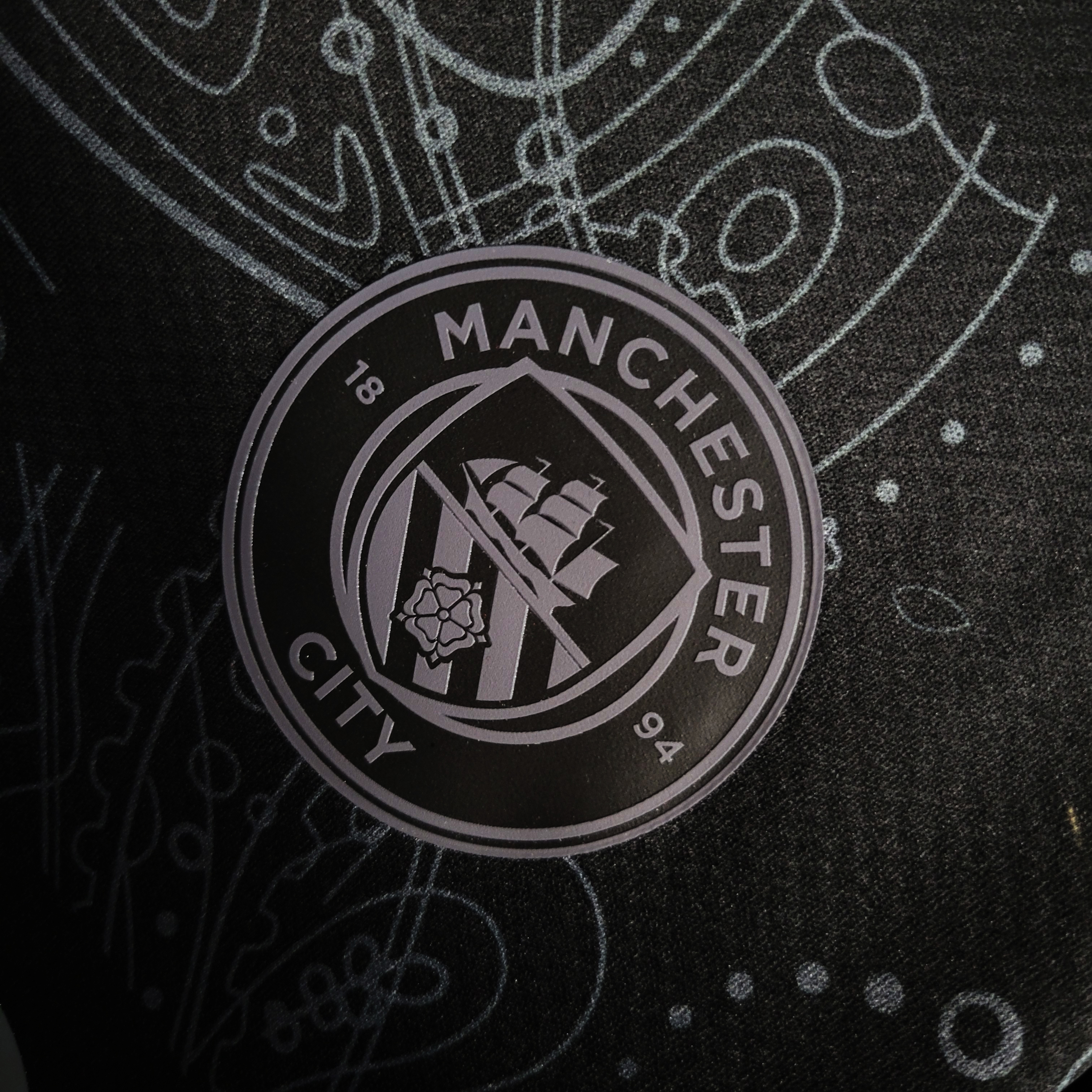 Manchester City 23-24 Speical Black Jersey - Fans Version - UnitedFutballJersey