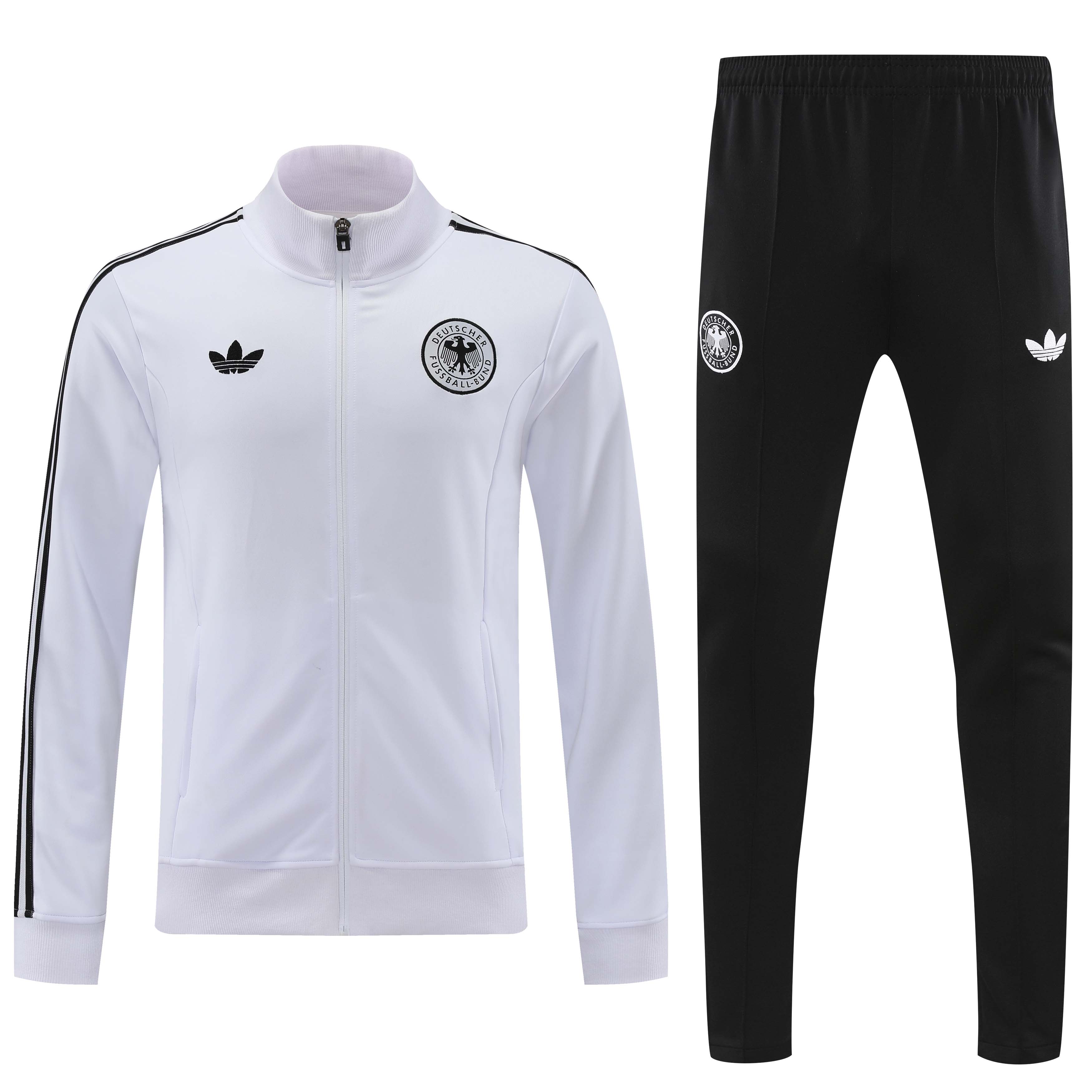Germany 2024 Jacket Training Tracksuit - white - UnitedFutballJersey