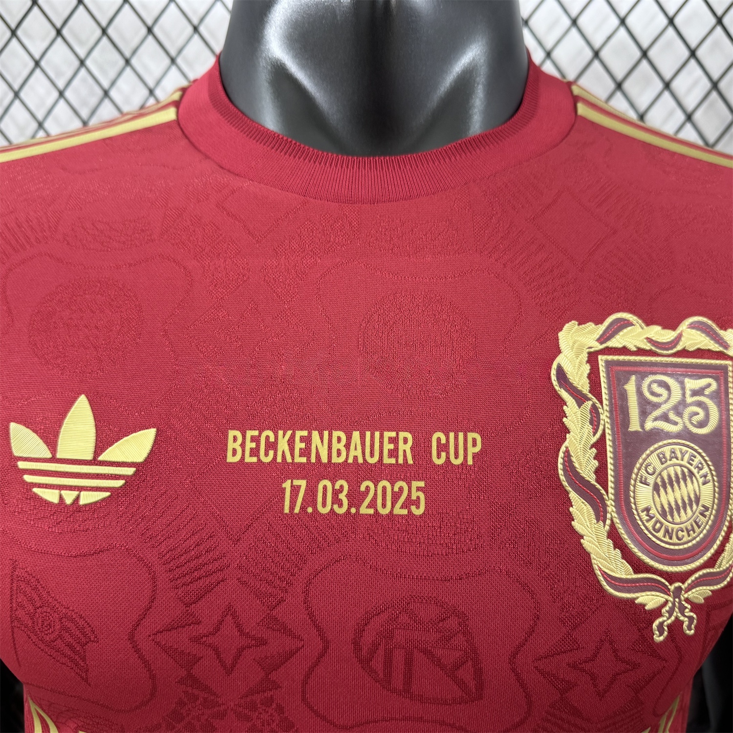 Bayern Munich 2025 125th Anniversary Beckenbauer Cup Jersey - Player Version - UnitedFutballJersey