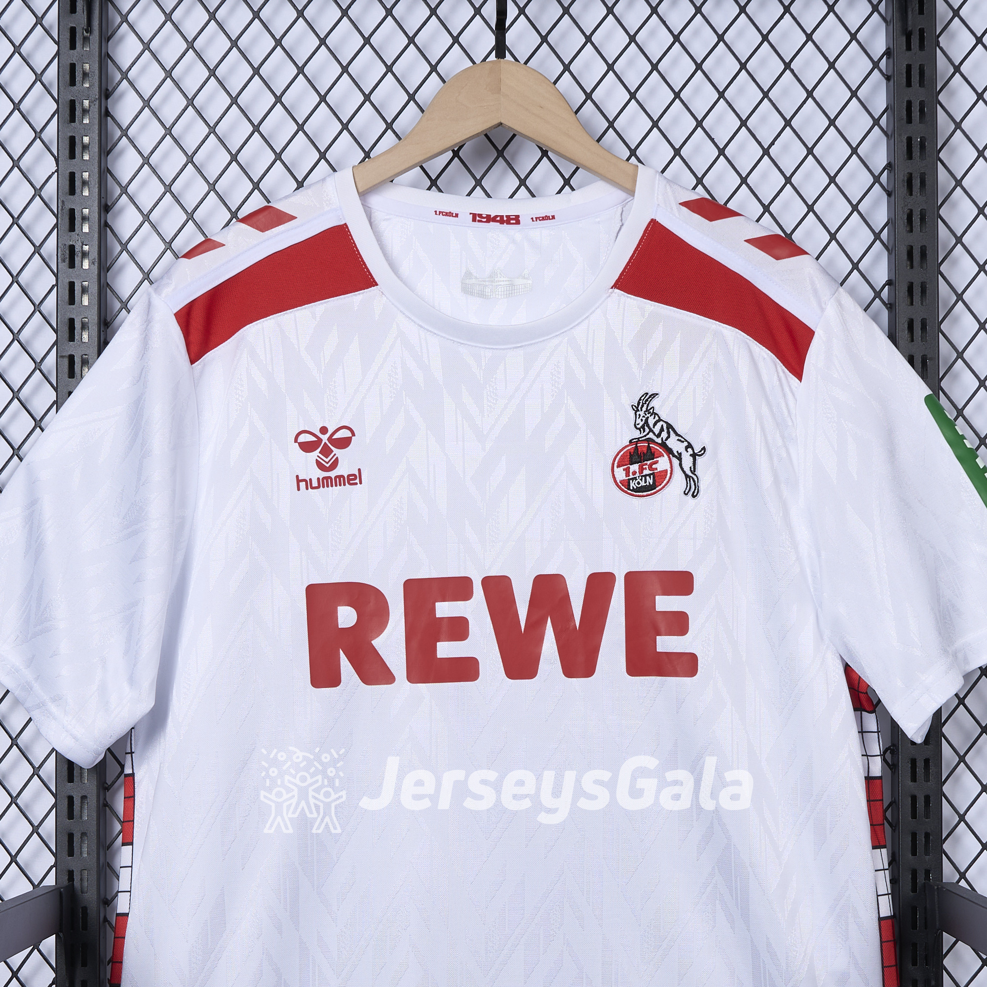 1. FC Köln 24-25 Home Jersey - Fans Version - UnitedFutballJersey