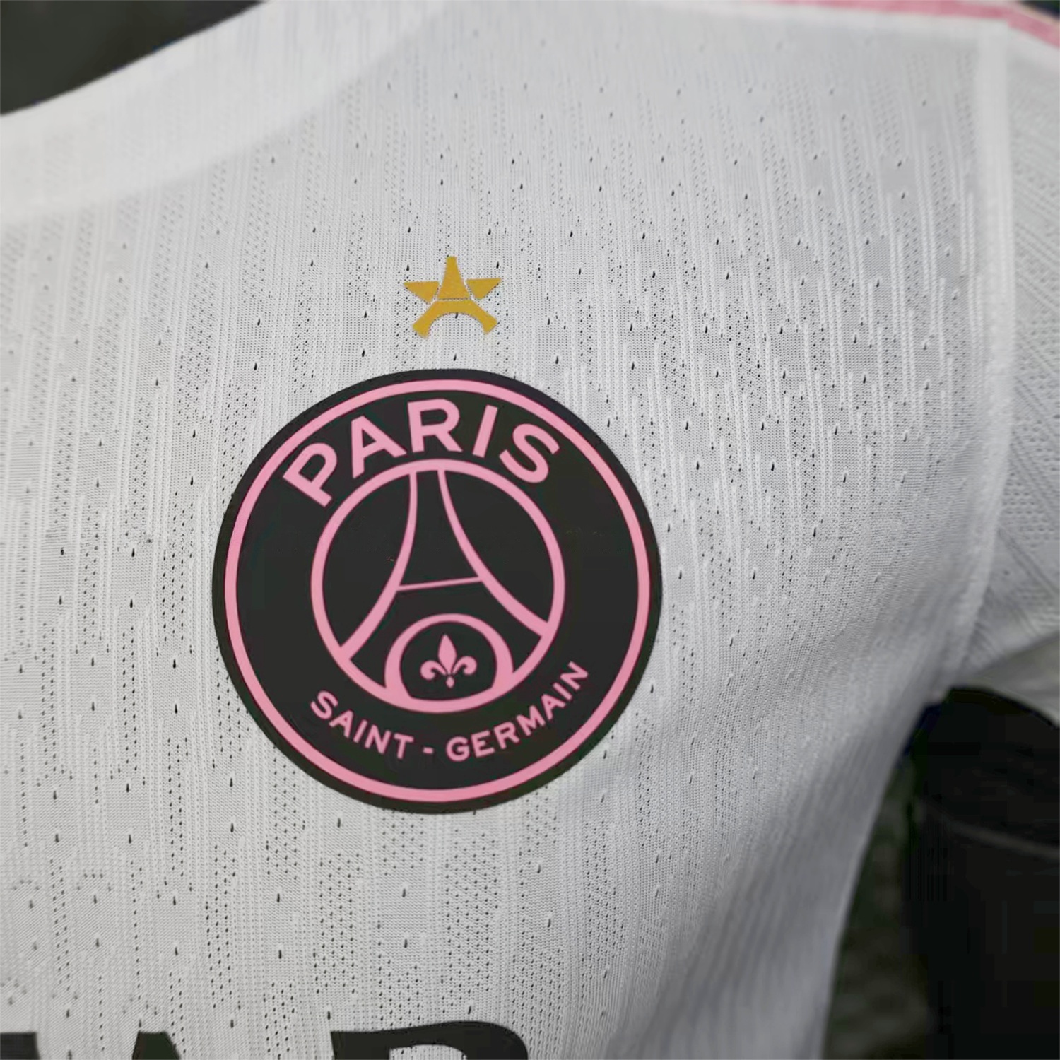 Paris Saint-Germain PSG 25-26 White Pre-Match Training Jersey - Player Version - UnitedFutballJersey