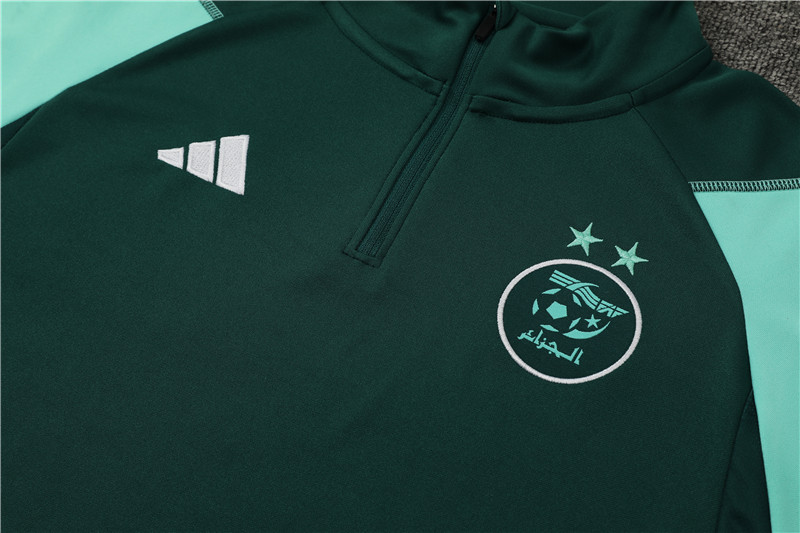 Algeria 23-24 Long Sleeve Training Set -Green - UnitedFutballJersey