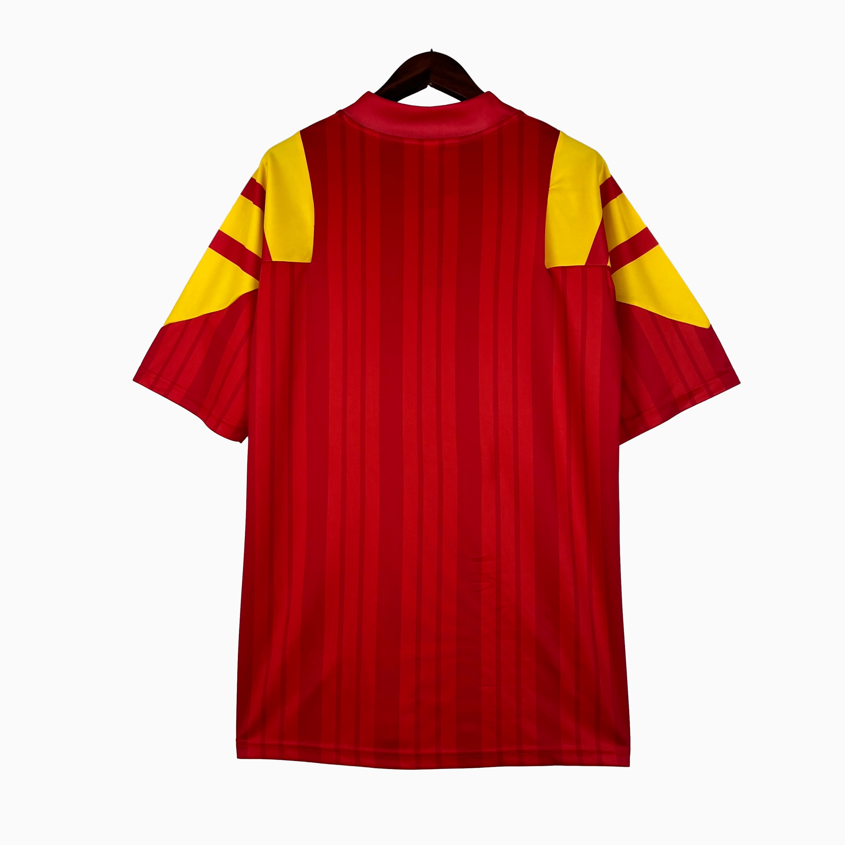 Retro Spain 1992 Home Stadium Jersey - UnitedFutballJersey