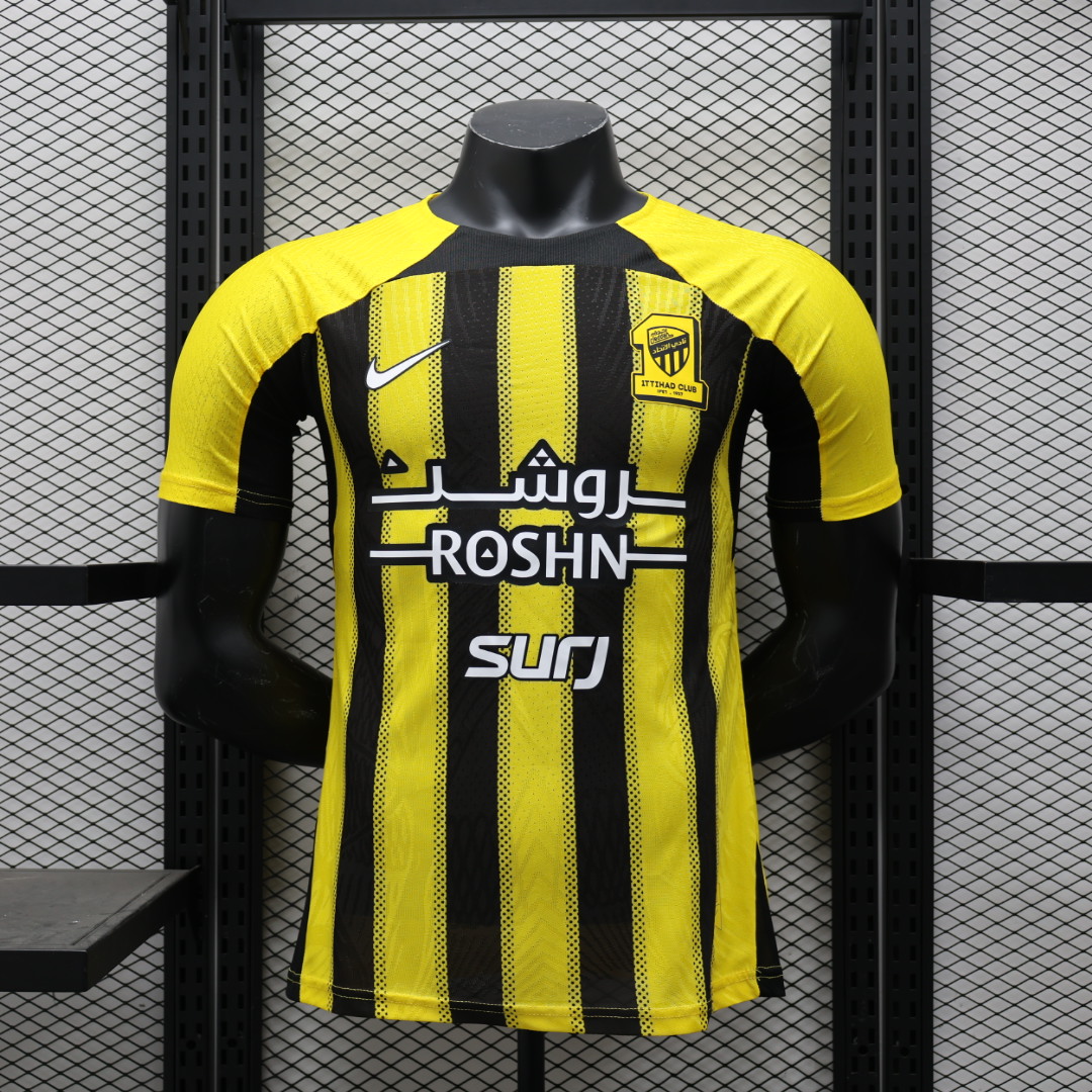 Al Ittihad Jeddah United 24-25 Home Jersey - Player Version - UnitedFutballJersey