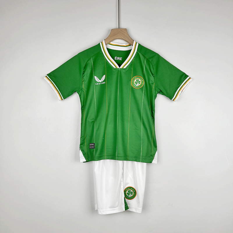 Ireland 2023 Home Stadium Kids Kit - UnitedFutballJersey