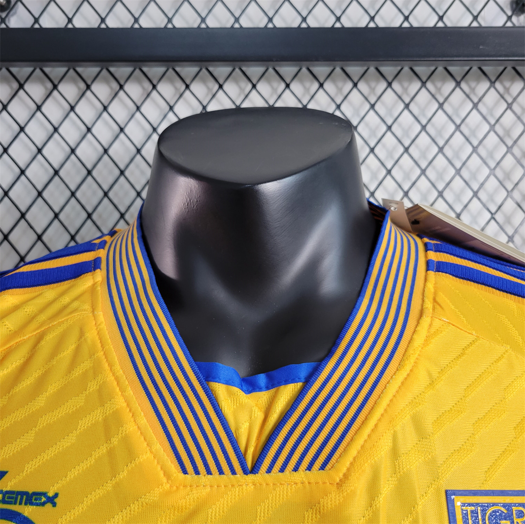 Tigres UANL 23-24 Home Stadium Jersey - Player Version - UnitedFutballJersey