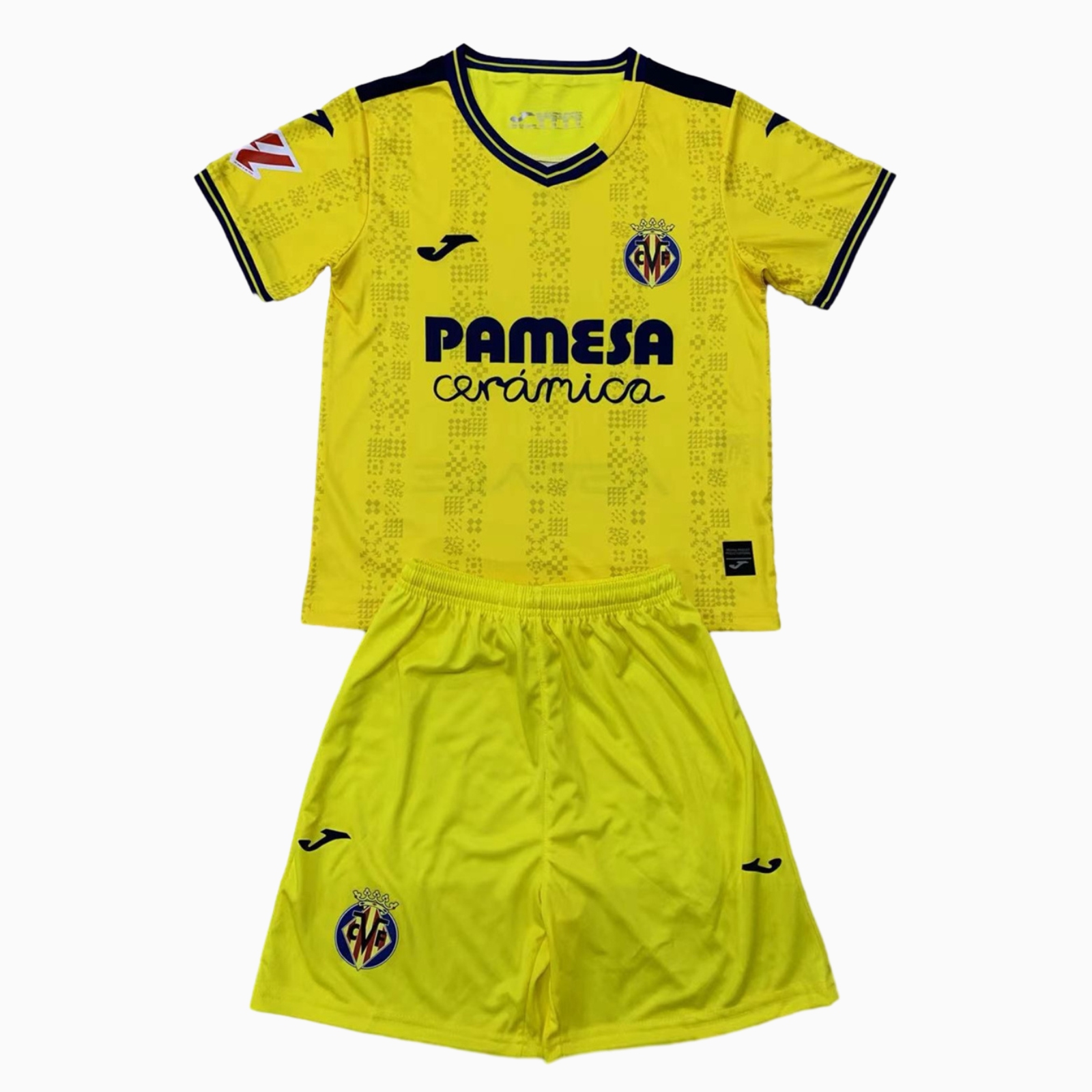 Villarreal 24-25 Home Men's Adult Jersey Set - Fans Version - UnitedFutballJersey