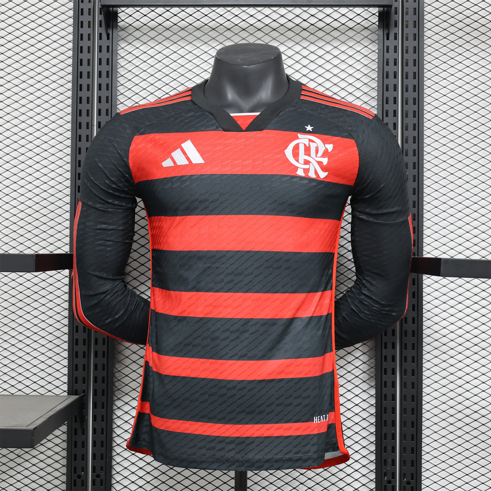 Flamengo 2024 Home Long Sleeve Jersey - Player Version - UnitedFutballJersey