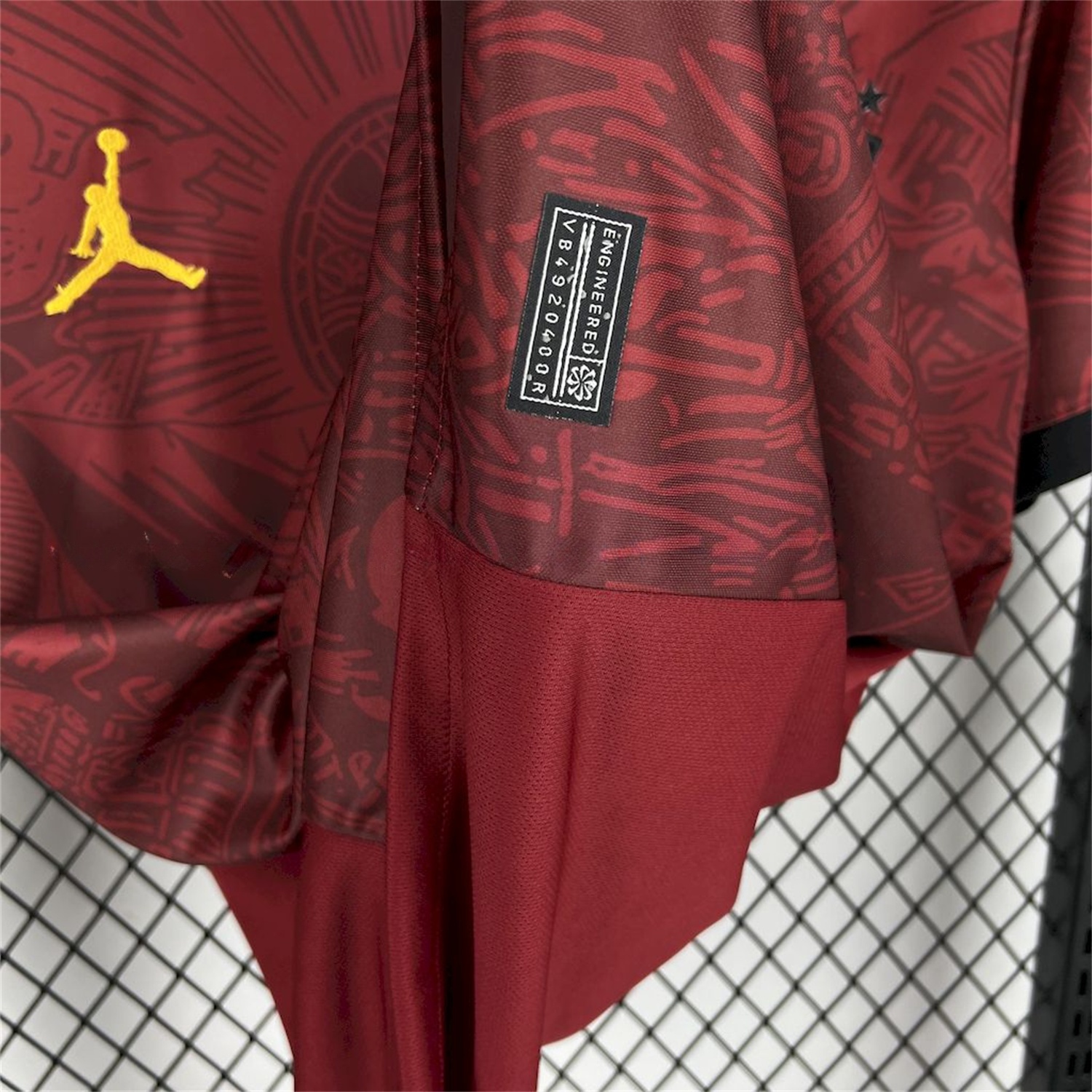 Brazil 25-26 Jordan Maroon Deep Red Special Edition Jersey - Fans Version - UnitedFutballJersey