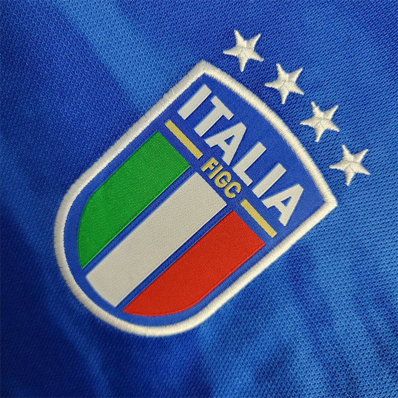 Italy 23-24 Home Jersey - Fans Version - UnitedFutballJersey