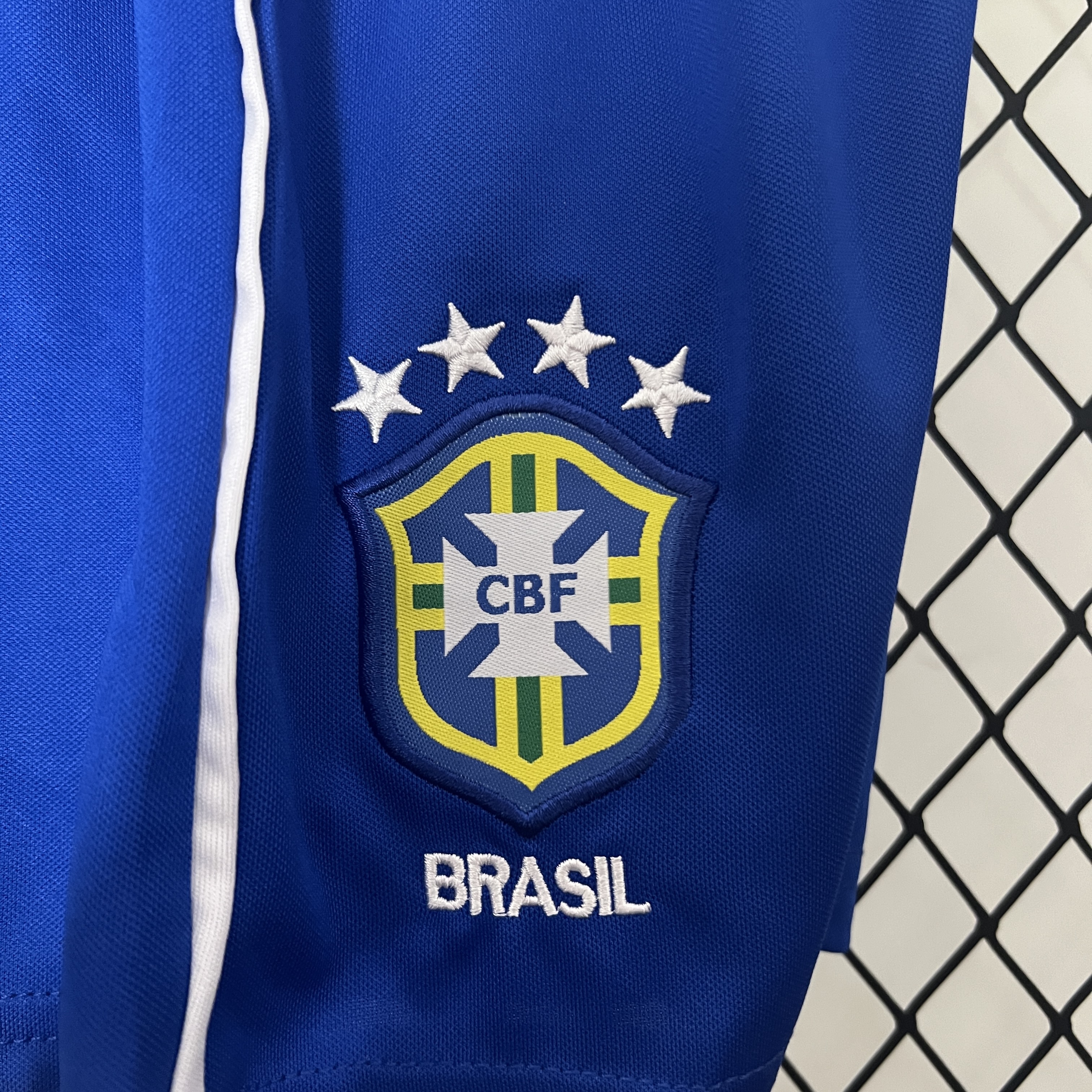 Retro Brazil 2002 Home Stadium Kids Kit - UnitedFutballJersey