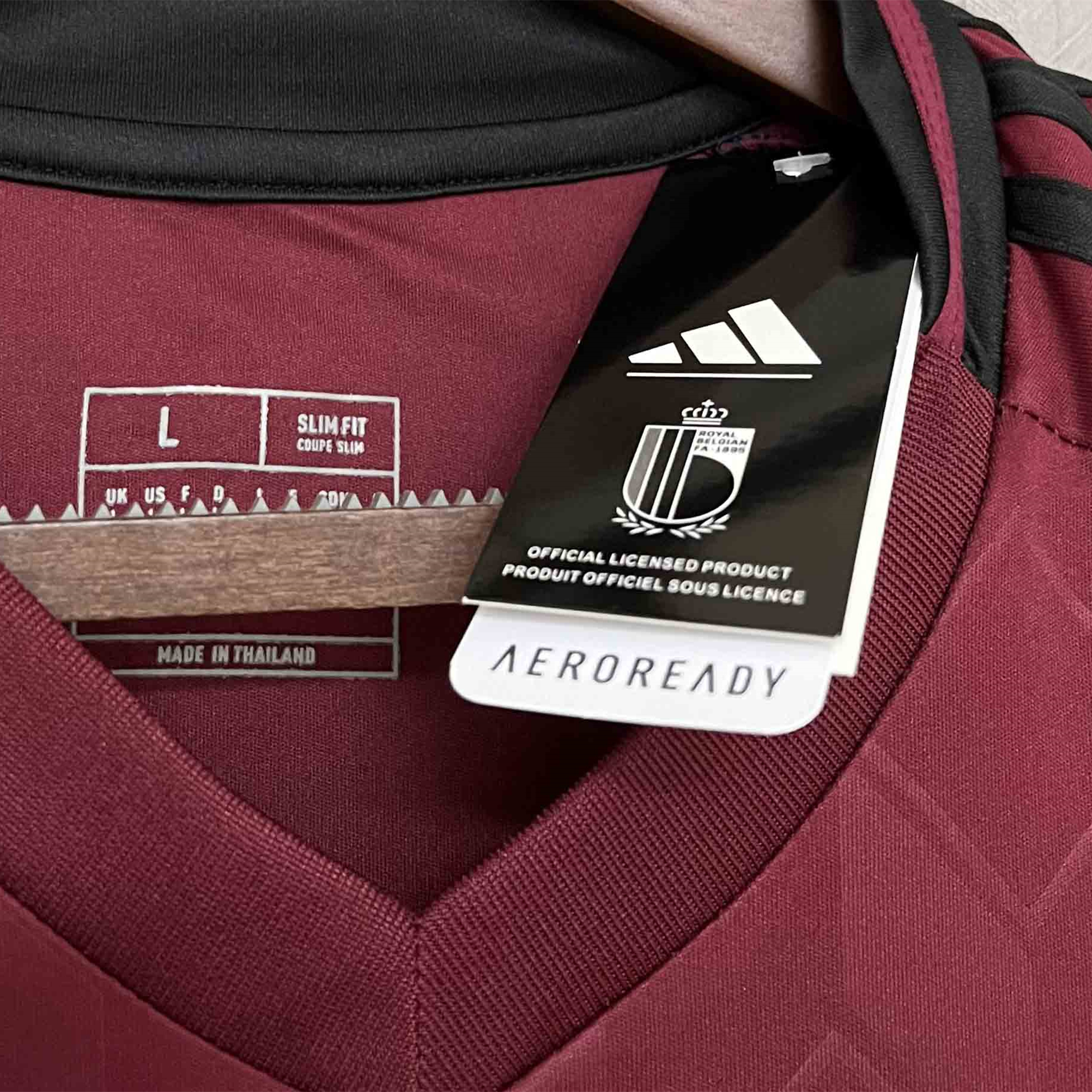 Belgium 2024 Home Stadium Jersey - Fans Version - UnitedFutballJersey